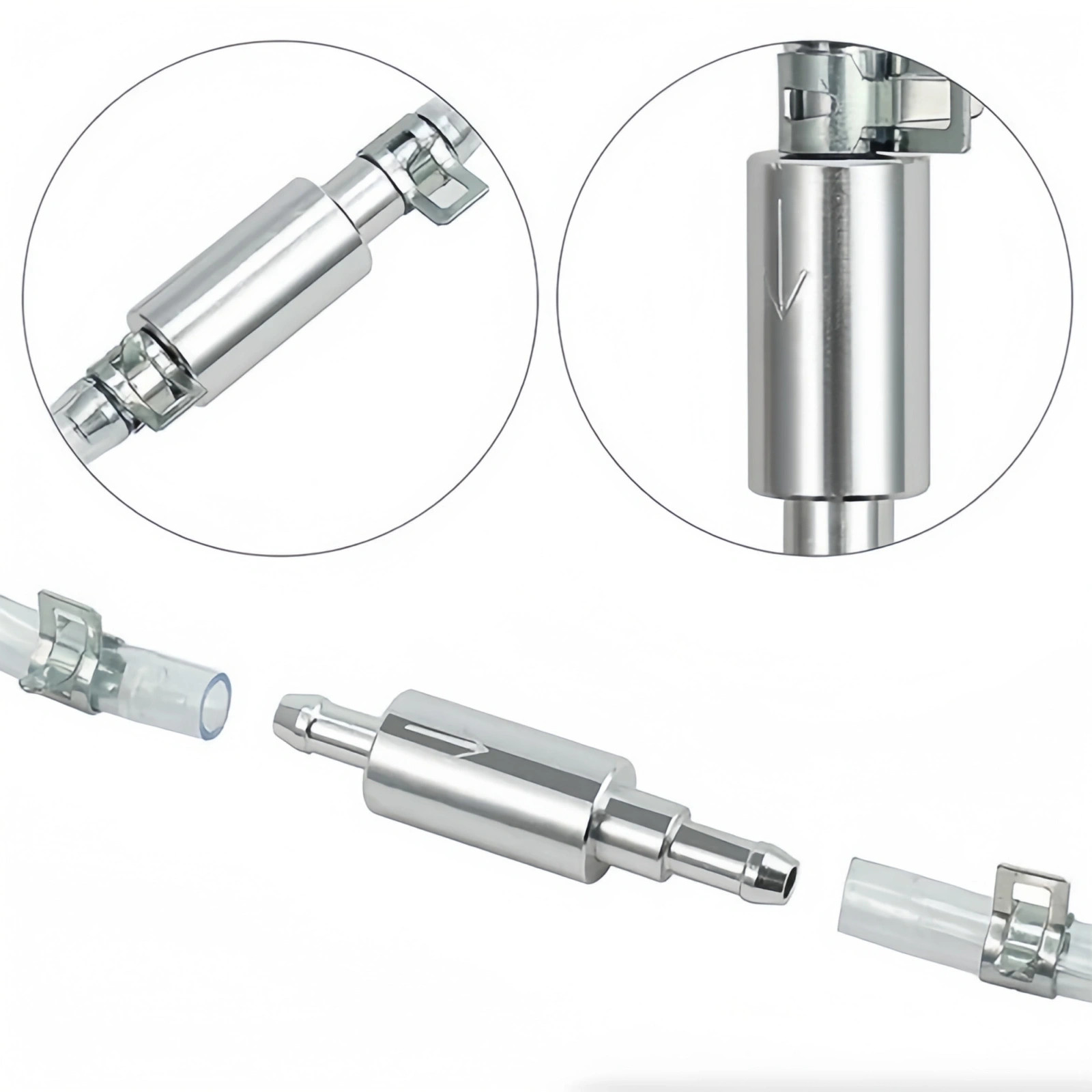 Car Motorcycle Brake Clutch Bleeder Kit One Way Check Valve Fluid Extractor Tool