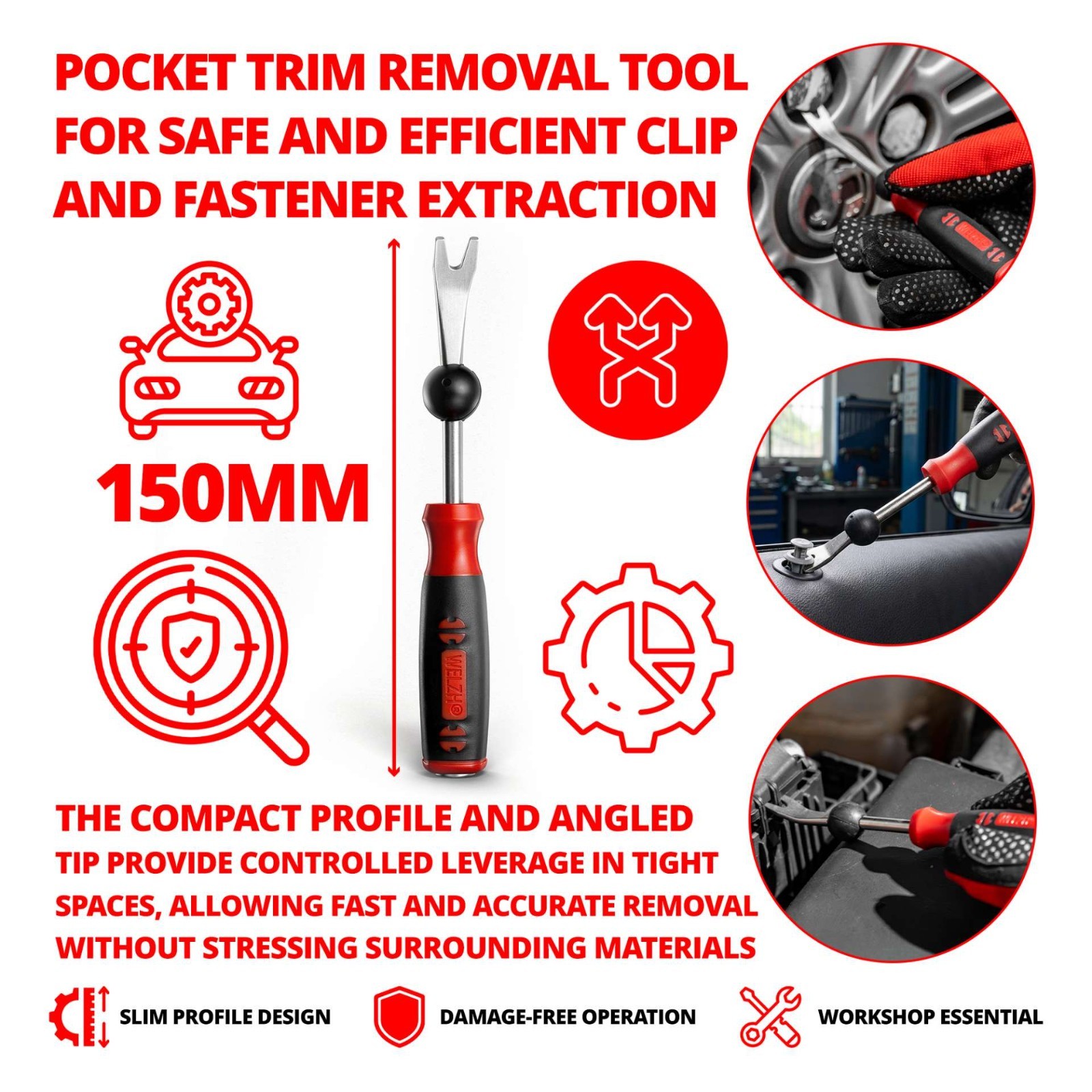 WELZH WERKZEUG PRY-MATE POCKET TRIM TOOL 7186-WW