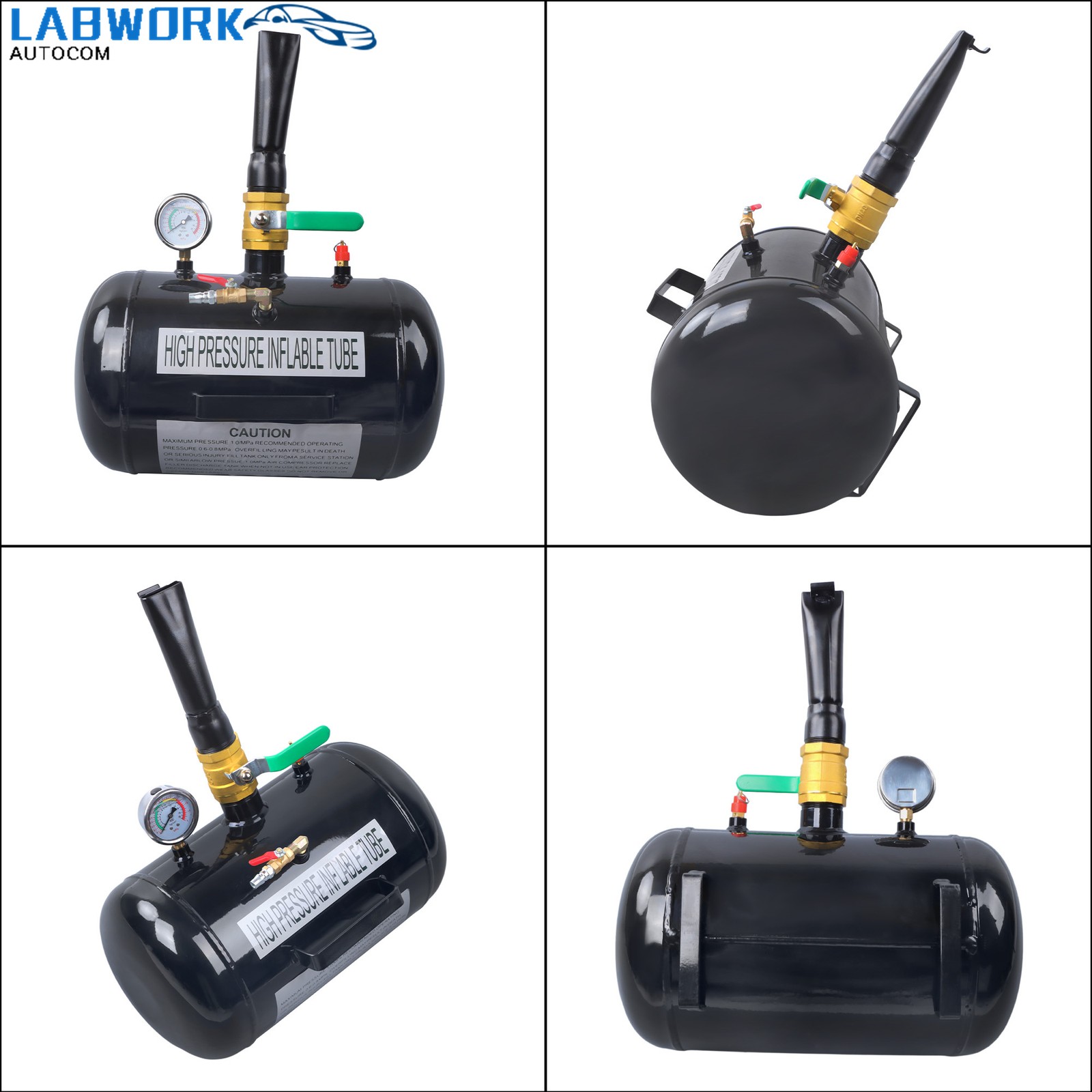 5 Gallon Air Tire Bead Seater Blaster Tool Seating Inflator For Truck ATV 145PSI