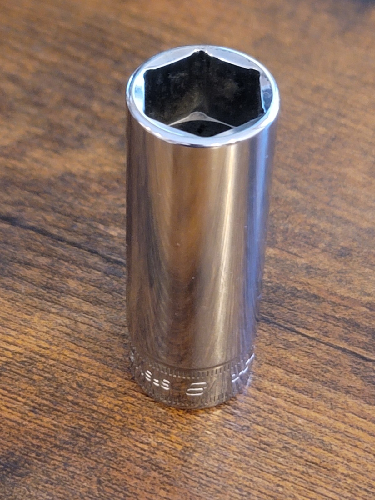 🦅 New Snap-On Tools SFSM18 18mm metric 3/8″ drive 6 point deep chrome socket 🦅
