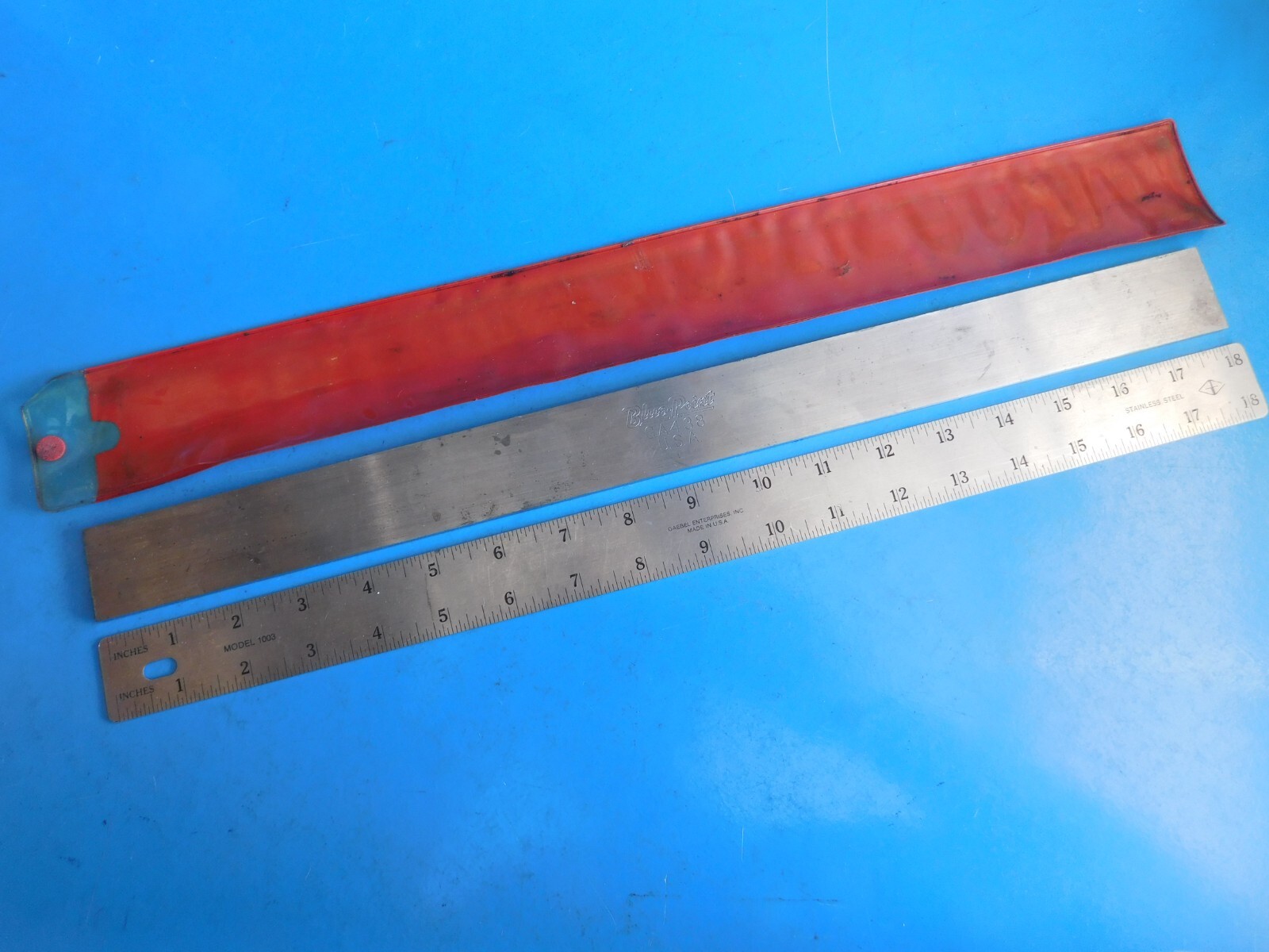 USED, BLUE POINT TOOLS «18 IN. STRAIGHT EDGE» , PART #GA438