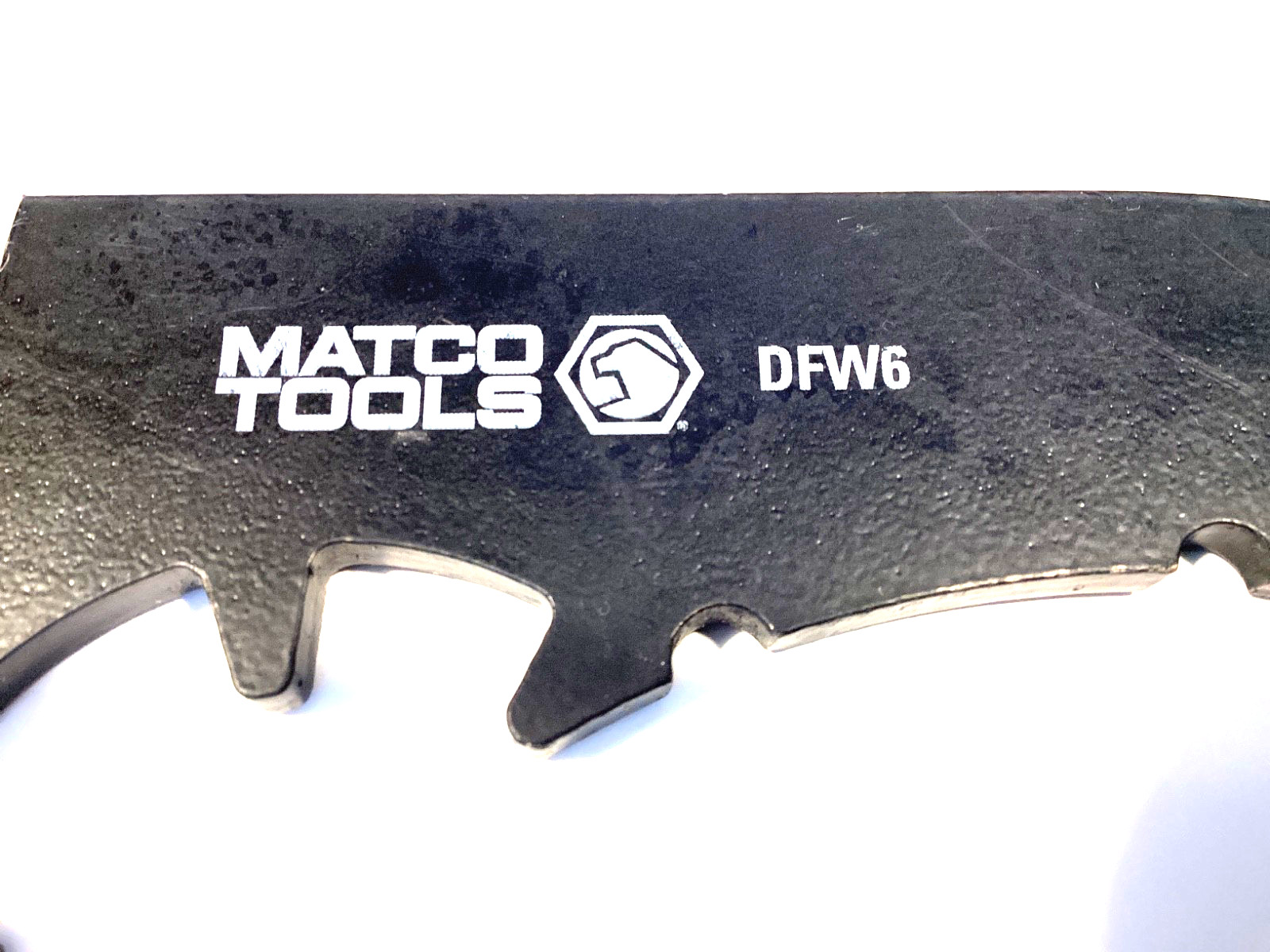 Matco Tools USA 6” Diesel Fuel Filter Wrench Cat Cummins Detroit More DFW6 MINT
