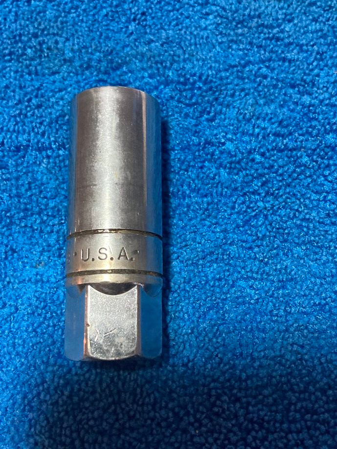 S-K 5/8″ Spark Plug Socket Model 4420 3/8 Drive USA & Unmarked 13/16″