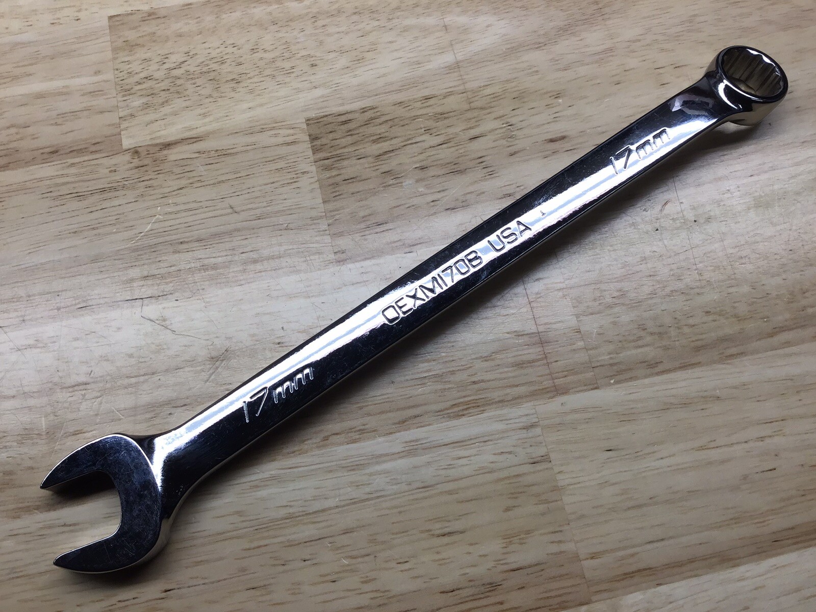 Snap-on Tools OEXM170B 17mm Metric 12-Point Standard Combination Wrench