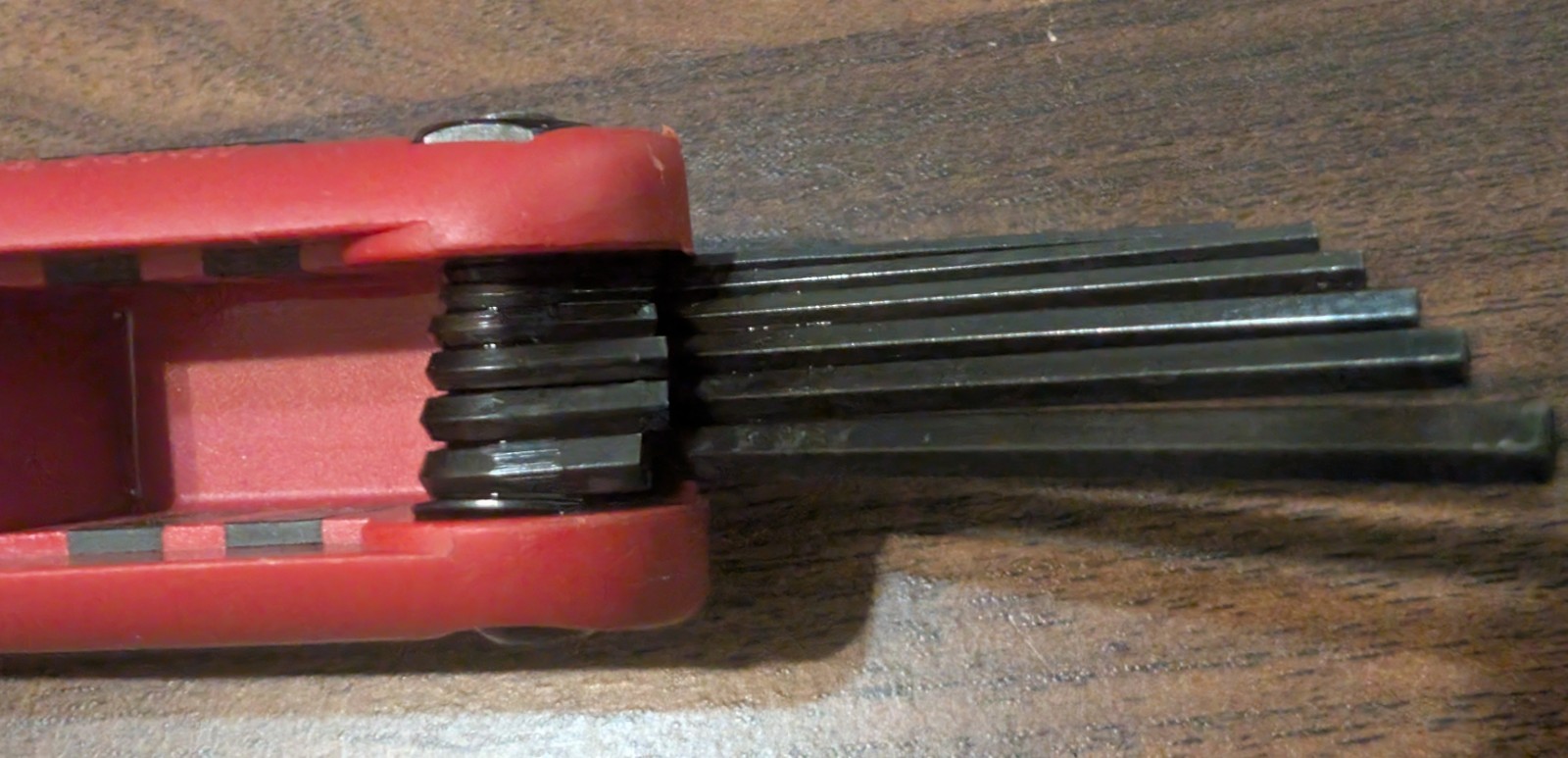 NOS. AWEF9K Snap-On Hex Wrench Inch Size Tool Sizes .050 Mm To 3/16 In