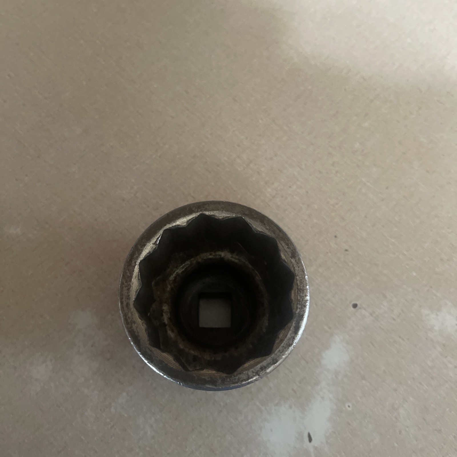 Snap-on LDH 762 2-3/8in SAE Standard Socket 3/4in Drive 12 Point USA Chrome
