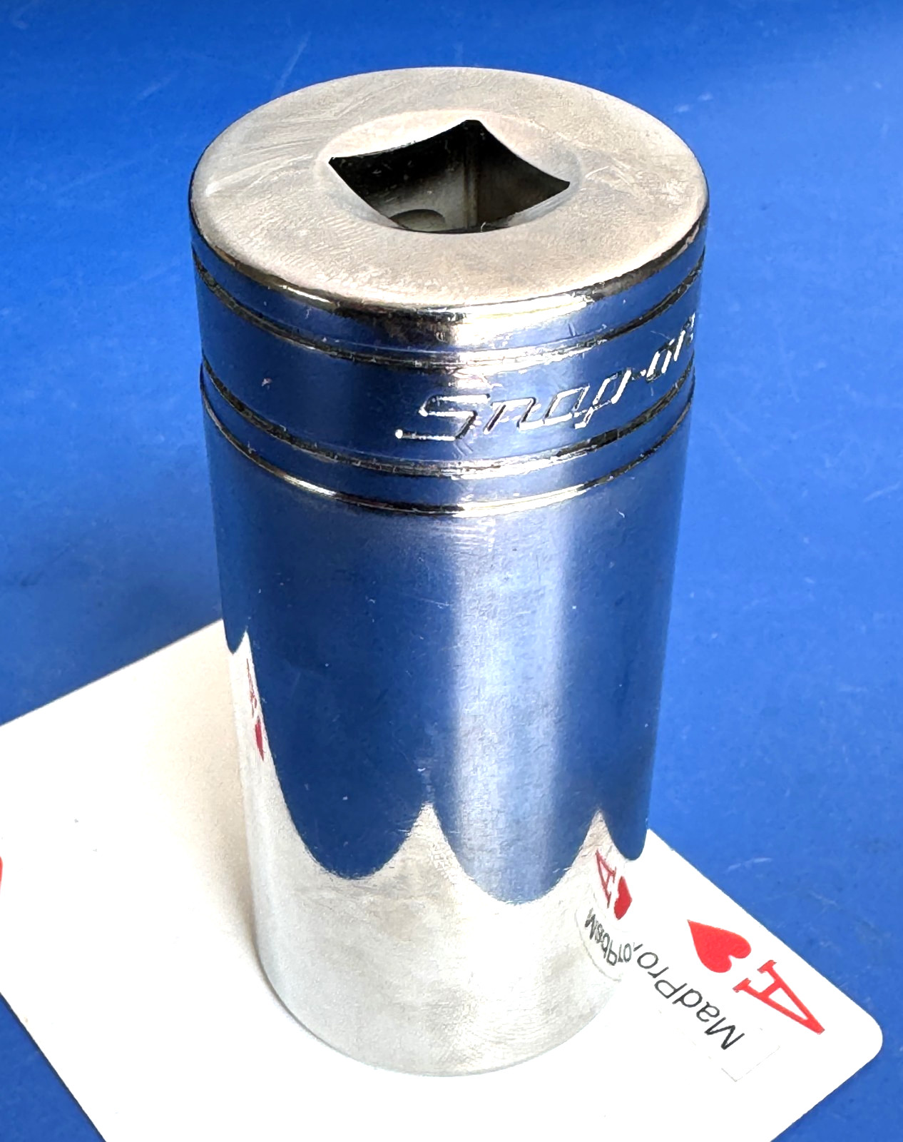 Snap-on tools 1/2″ drive SAE 1-1/8″ Deep Chrome 12-point Socket wrench S361 NEW