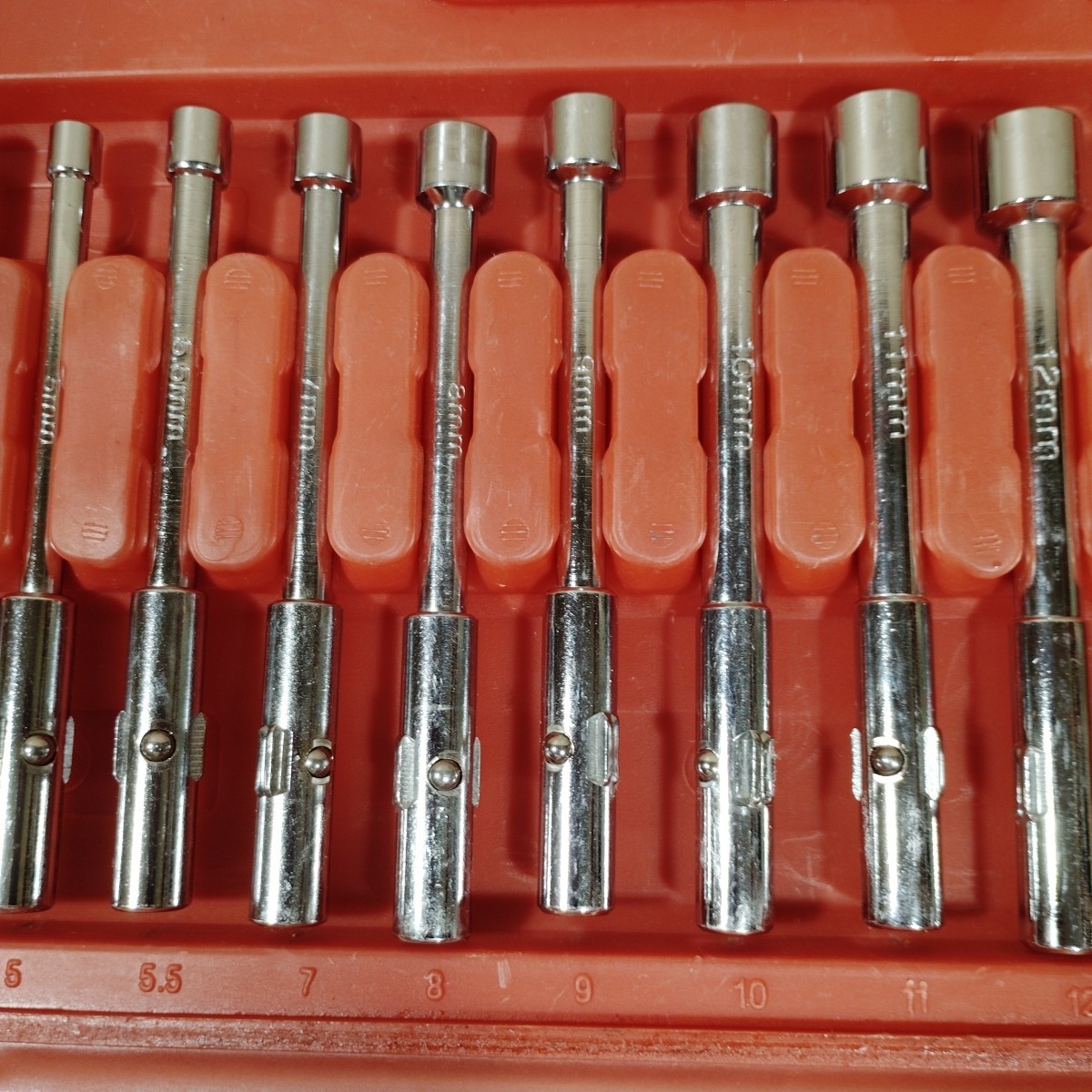 Mac Tools Standard SAE & Metric Nut Driver Set Holder Case