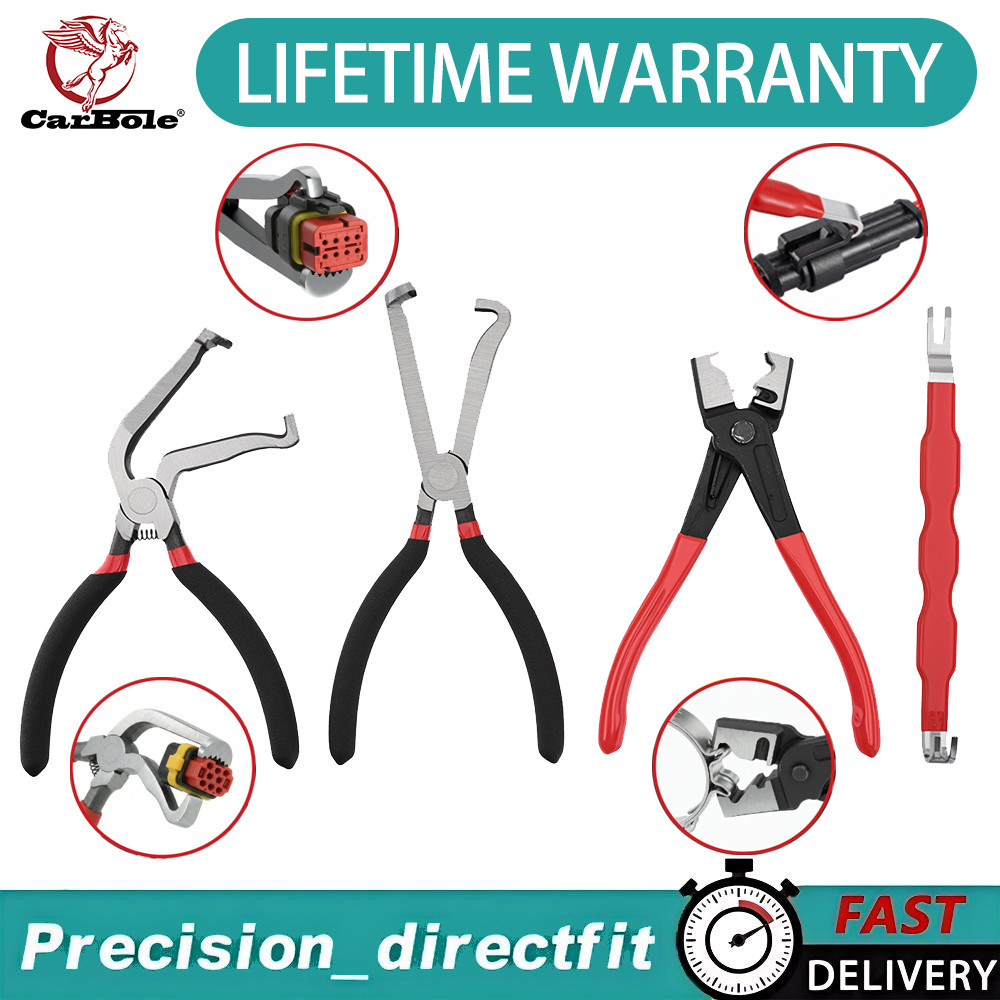 4Pcs Electrical Disconnect Pliers Connector Separator Terminal Plug Removal Tool