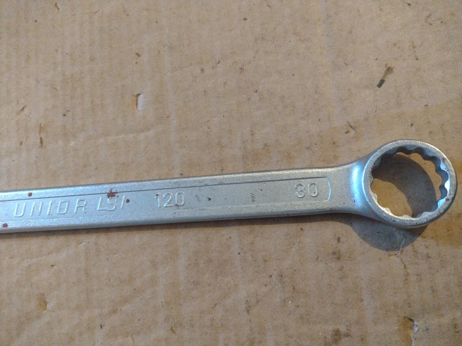UNIOR LSI 120 COMBINATION SPANNER Size 30