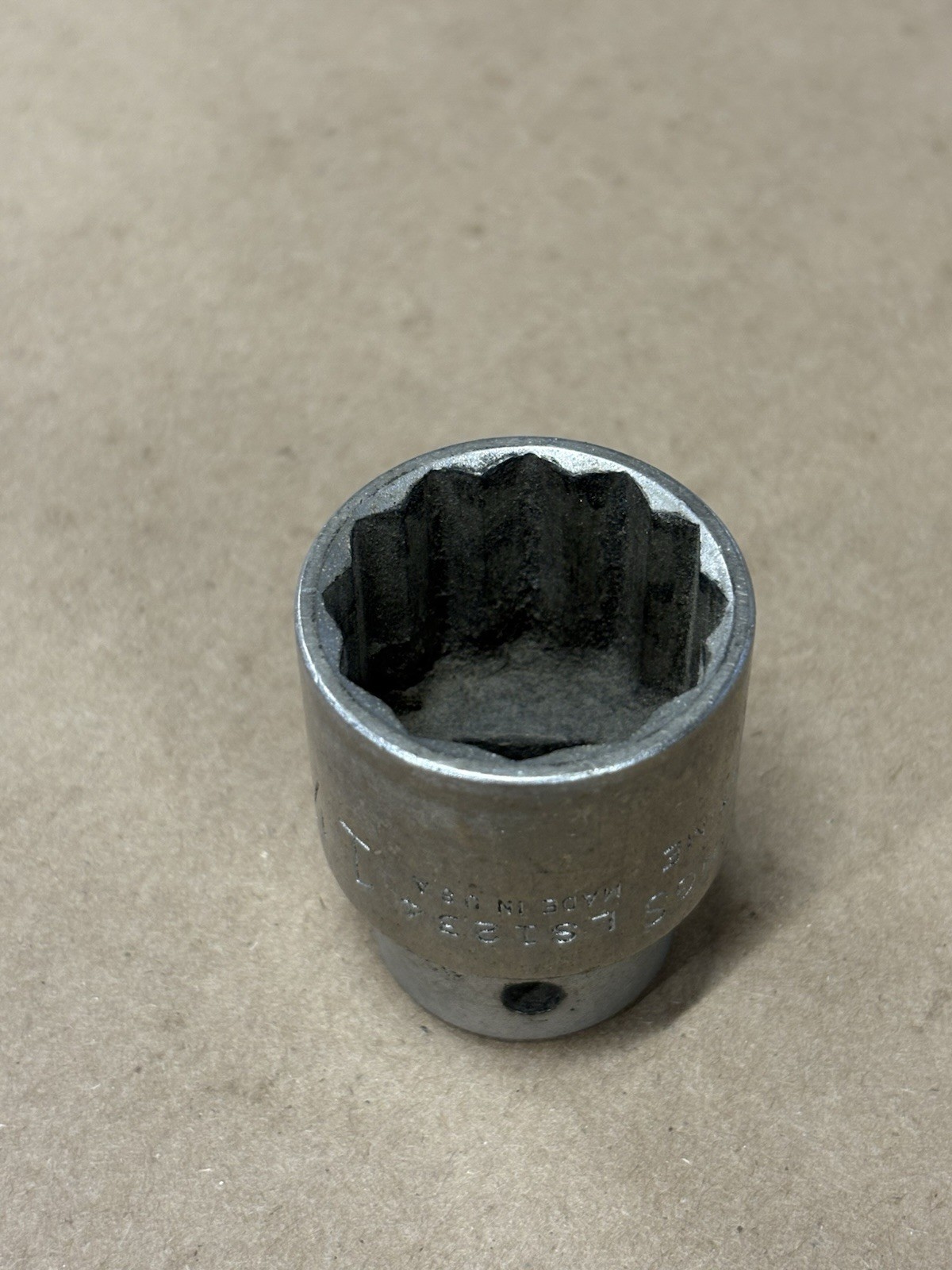 Vintage Billings 1-1/16” Socket 1/2” Drive 12 Point LS1234