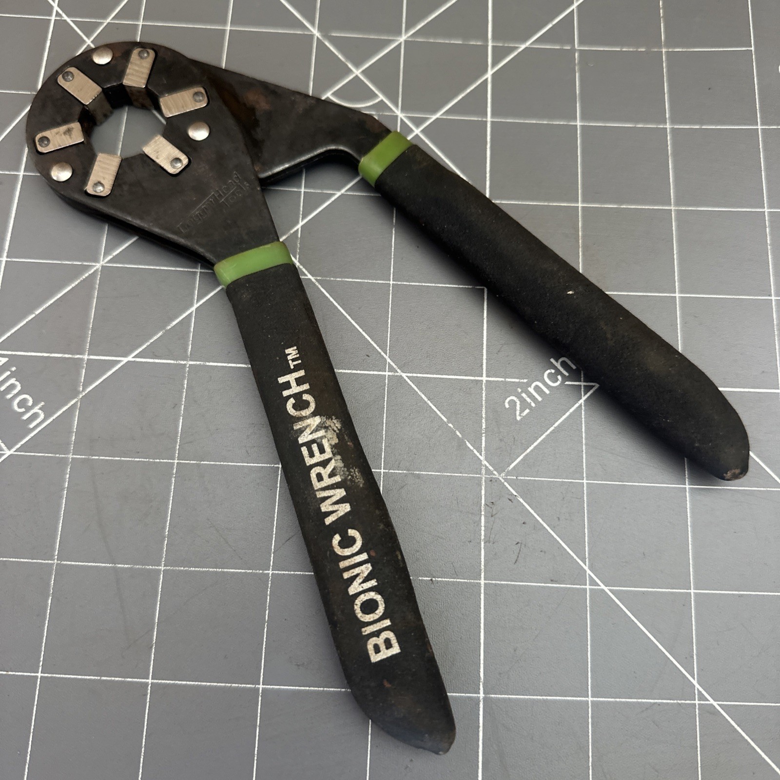 8″ BIONIC Wrench by Loggerhead Tools SIZE RANGE 1/2″ TO 3/4″ EUC Made in USA