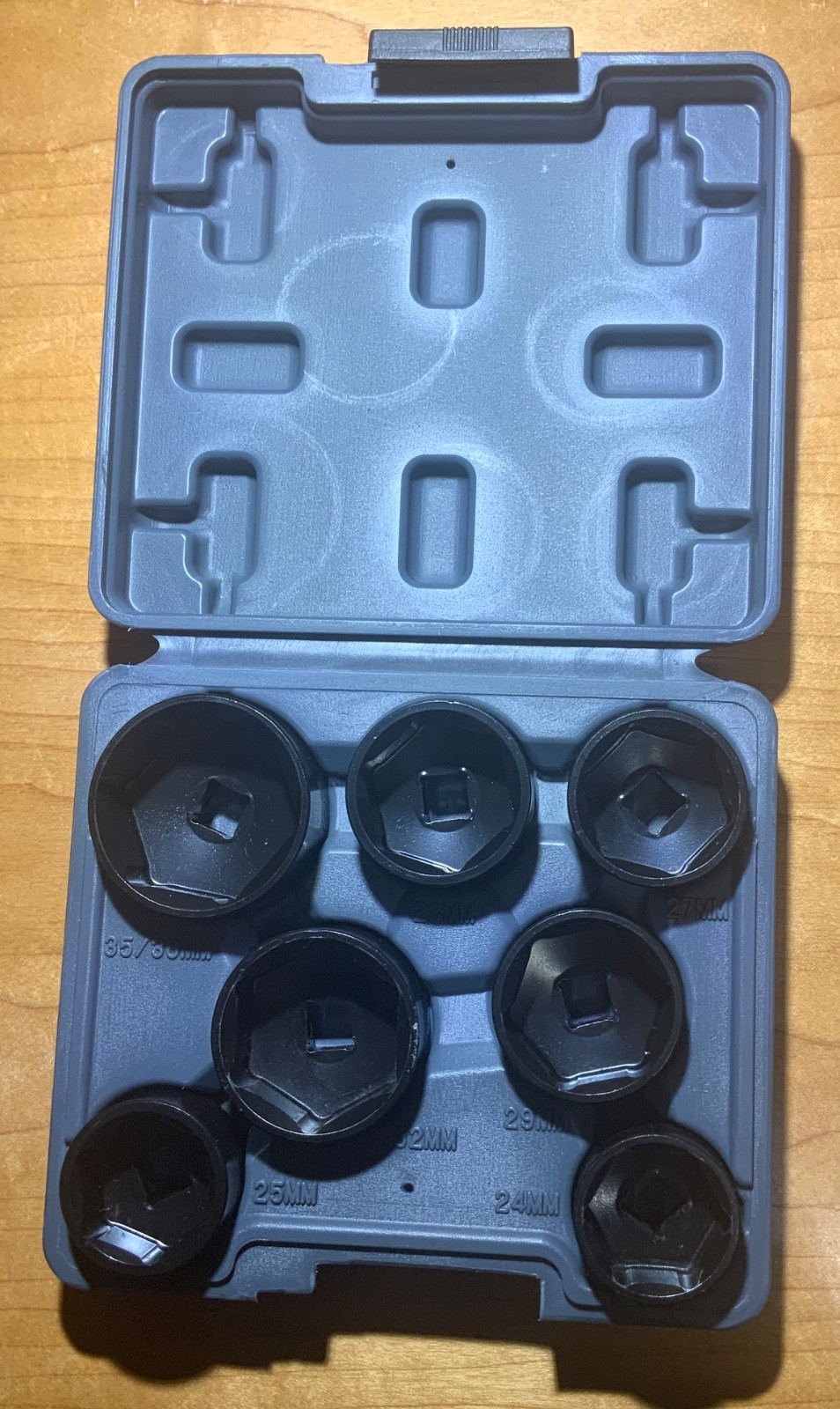 7PC. FILTER SOVKET SET MAC TOOLS 24–25–27–28–29–32–36