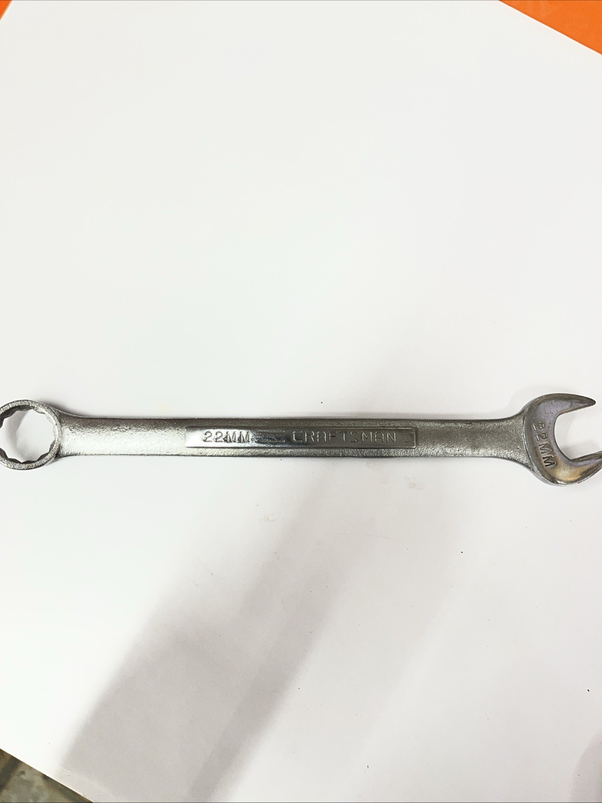 Craftsman 22mm Combination Wrench V 42922 USA Metric BIN FREE SHIPPING