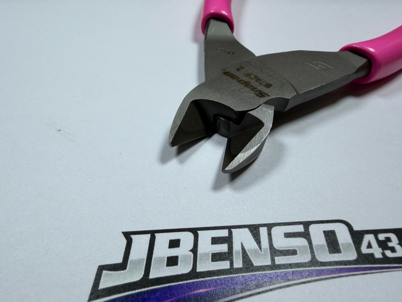Snap-on Tools USA NEW PINK Soft Grip 7″ Diagonal Cutter Pliers 87ACFP