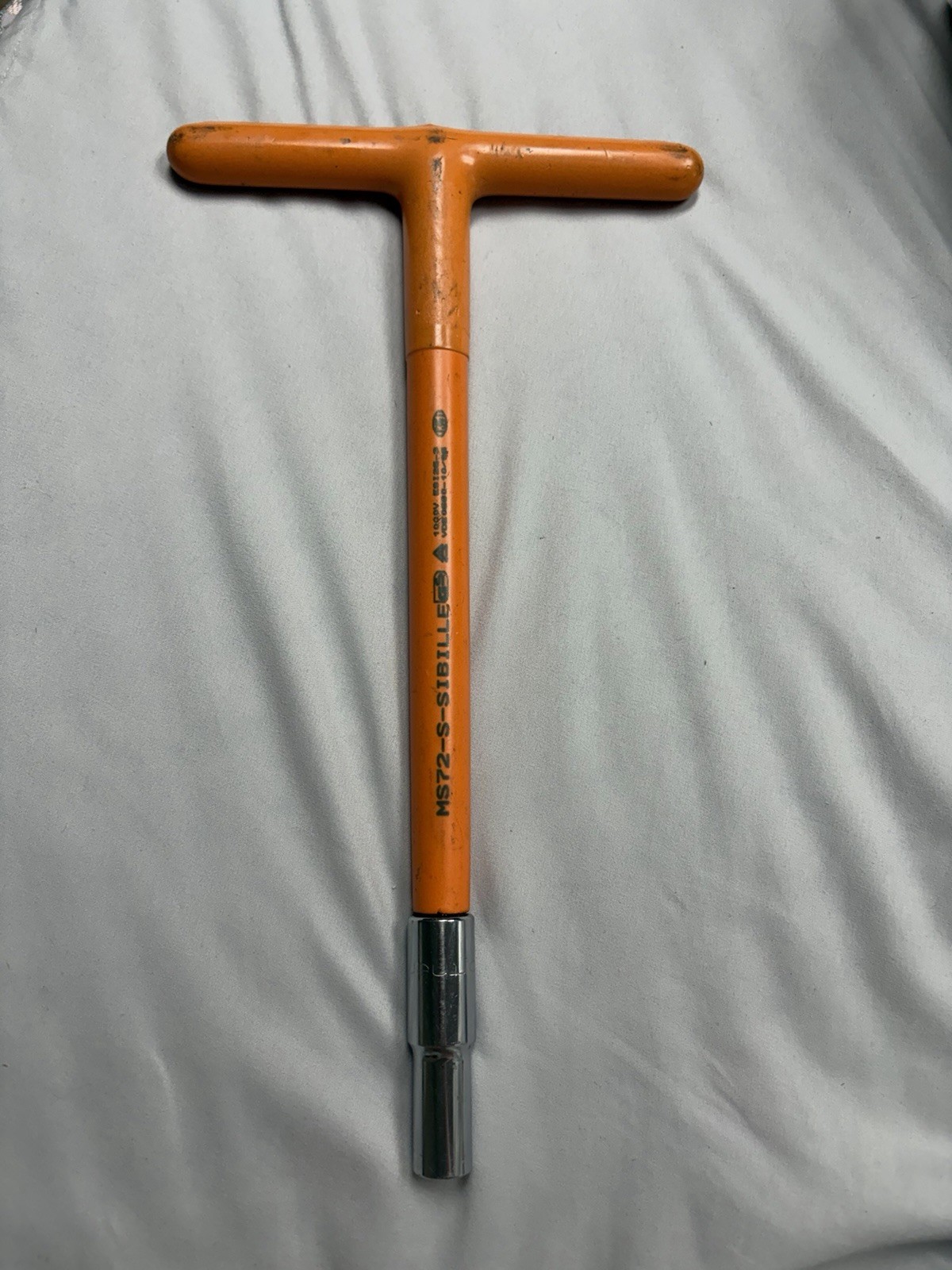 Sibille MS72-S 1000V 12” Insulated T-wrench 1/2″ End + Northern Tool CR-V Socket