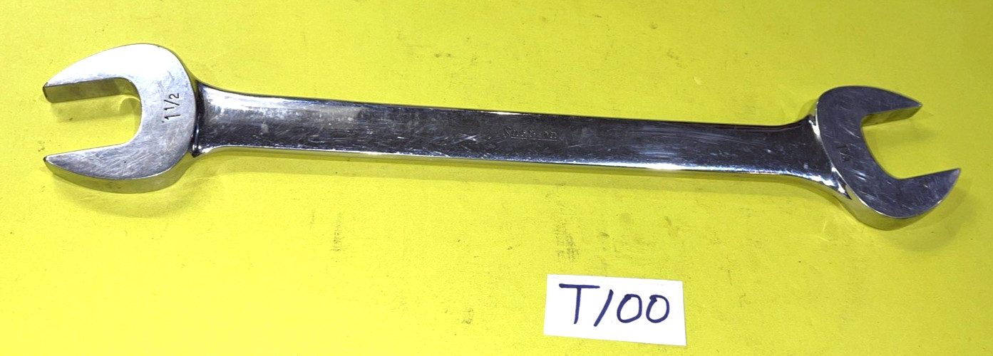 SNAP-ON TOOLS SAE. 1-1/2 / 1-5/8 OPEN END WRENCH 19 IN LONG SHIPPED FREE IN US