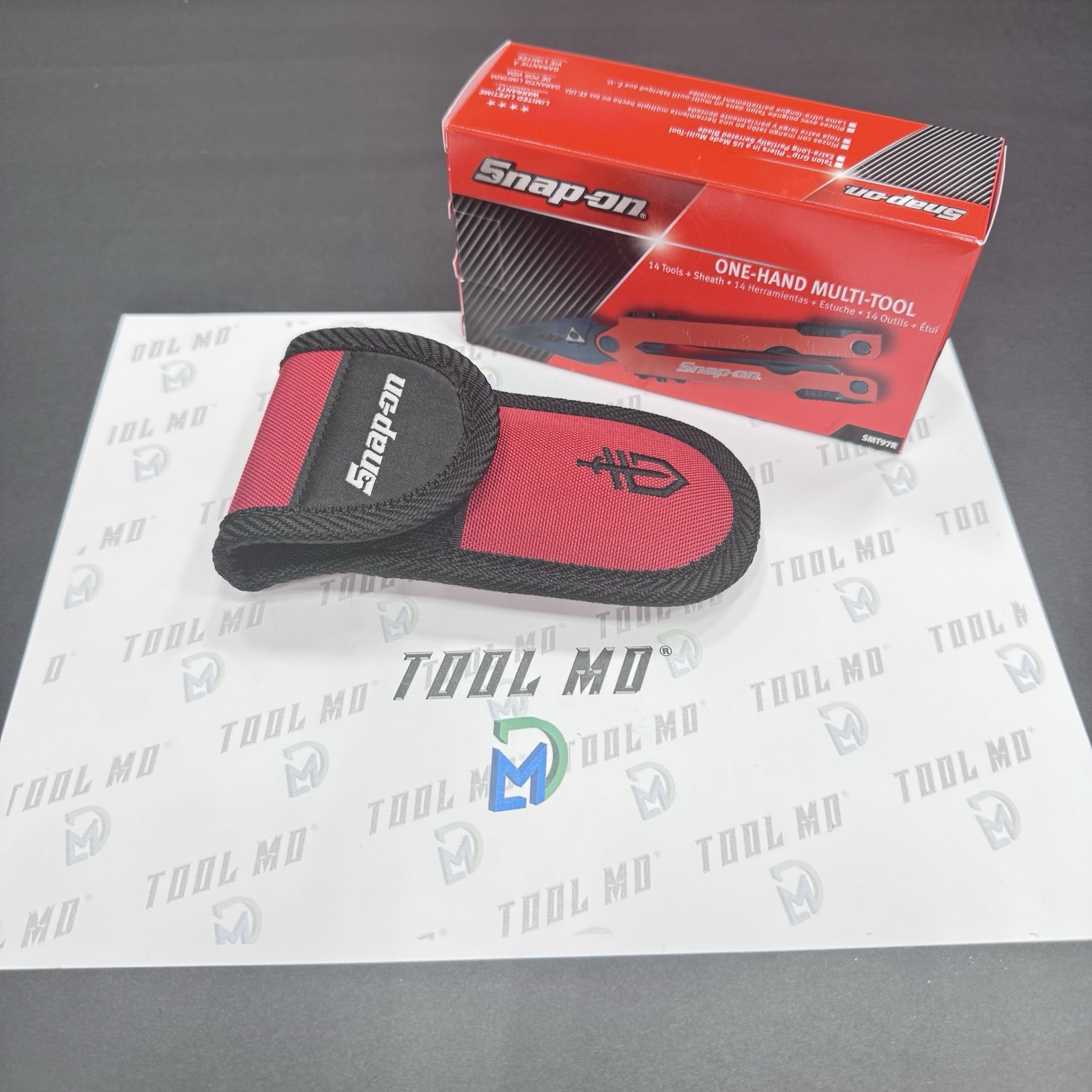 Snap-on Tools USA NEW Multi-Tool With Sheath RED SMT97R