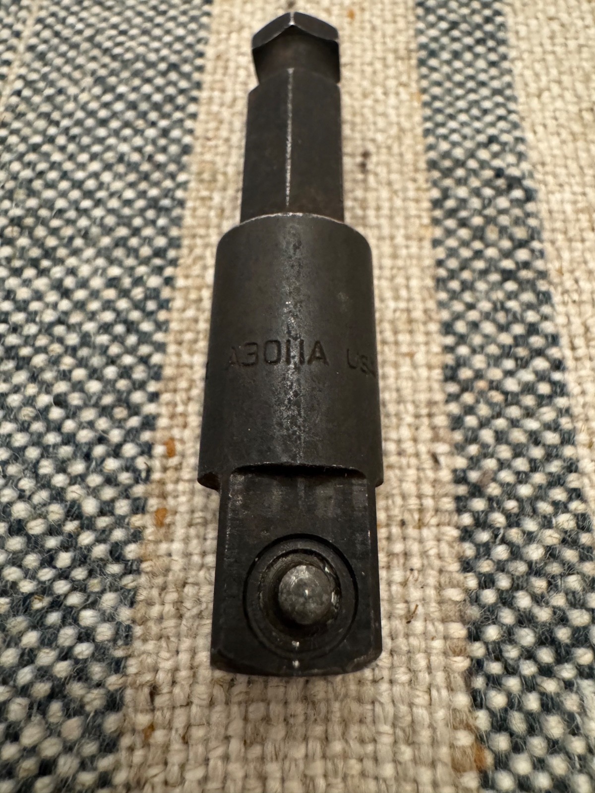 Snap-On A3011A 7/16” Hex 1/2” Drive Locking Pin Power Adapter USA