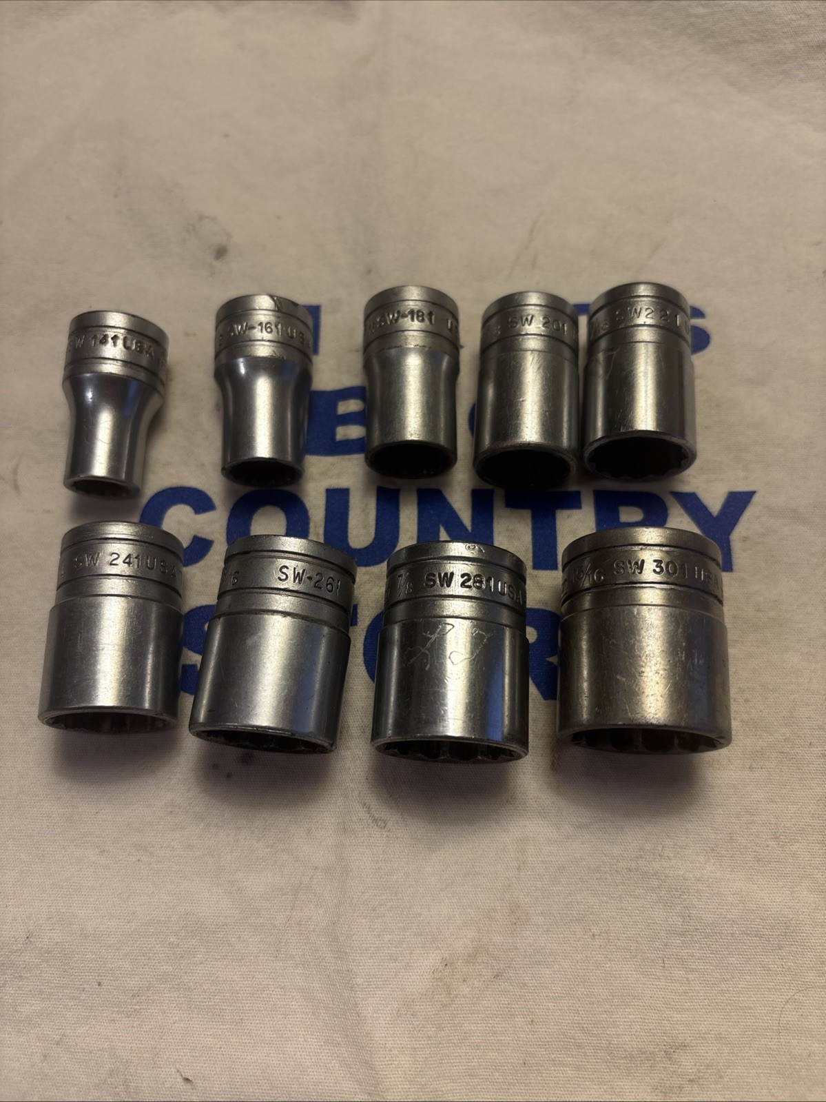 Snap-on Tools USA 1/2″ Drive SAE 12pt Shallow Chrome 9pc Socket Set 7/16-15/16″