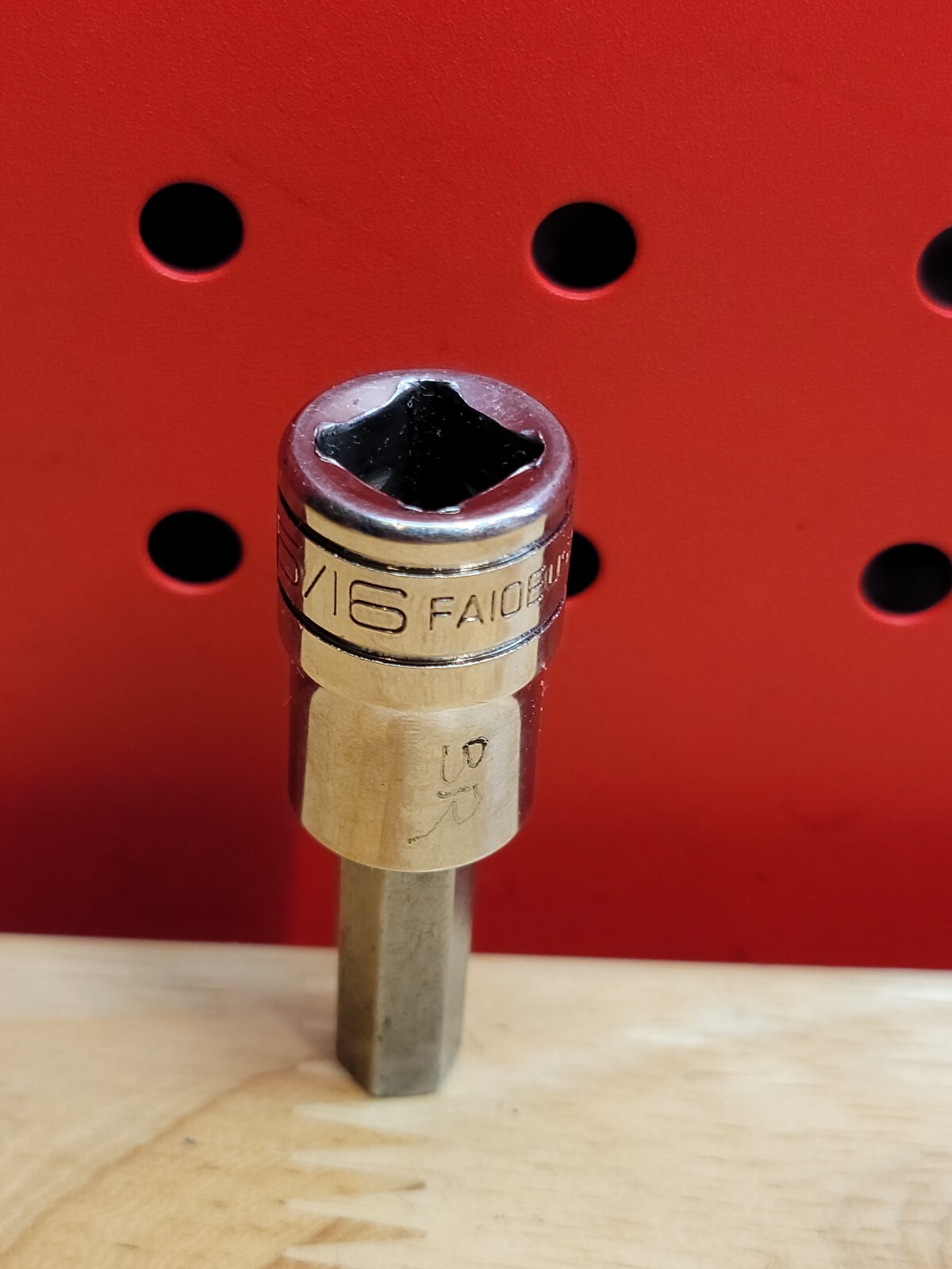 Snap-on FA10E 5/16″ 3/8” Drive SAE Hex Bit Allen Socket Driver See Details