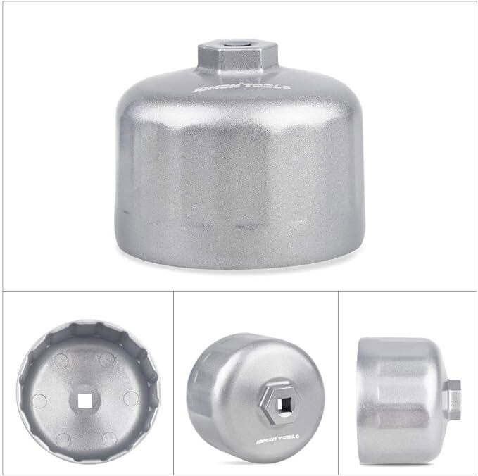 86mm 16 Flute Oil Filter Wrench Tool Cartridge Housing Cap For BMW Volvo Vehicle