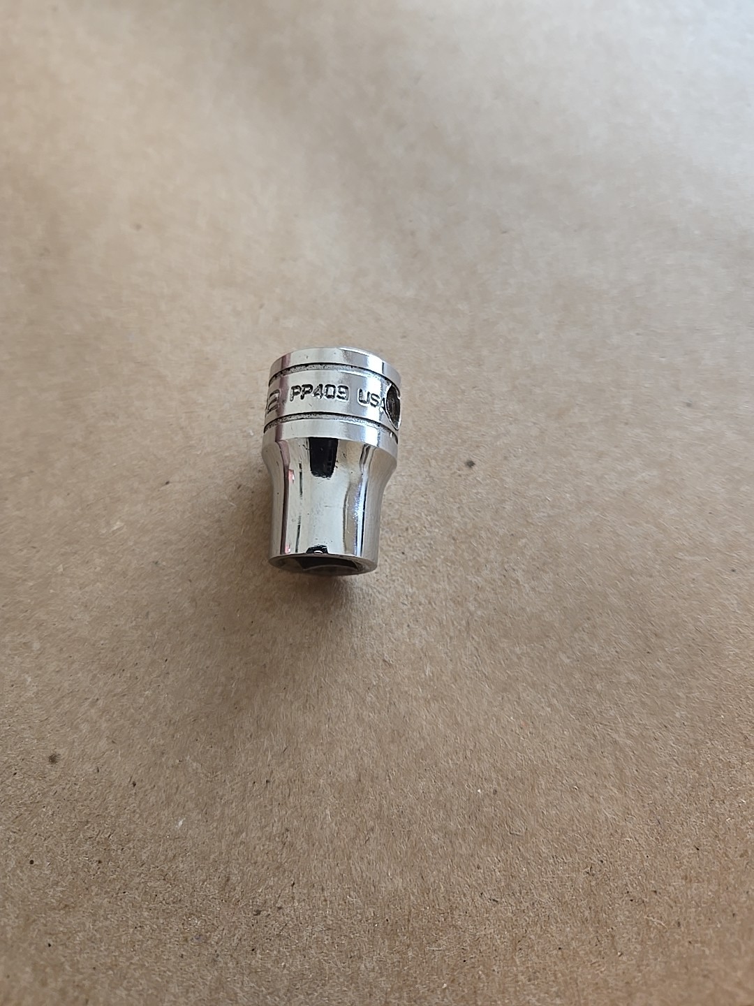 Snap On 3/8″ Drive 9/32″ SAE Chrome Internal Pipe Plug Socket PP409A