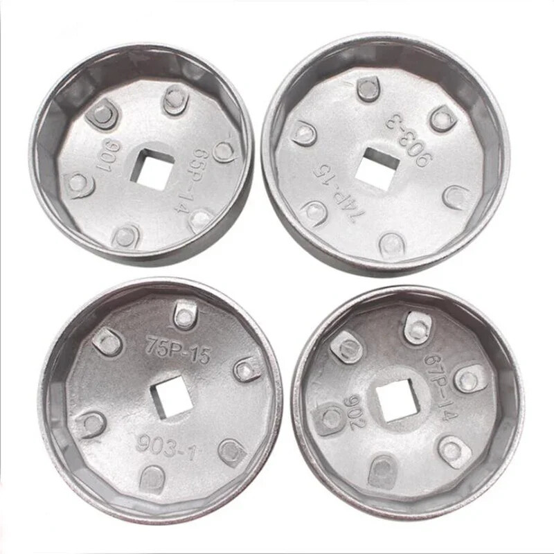 23pcs Automotive Oil Filter Cover Type Disassembly Wrench Socket Ratchet Wrench