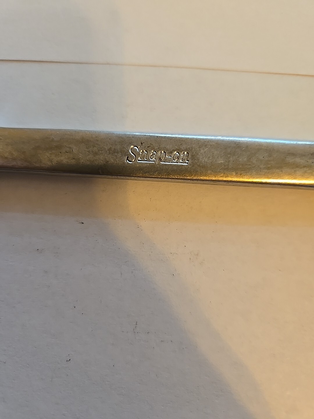 Snap On 9/16″ 12PT Short Chrome Combination Wrench OEX180