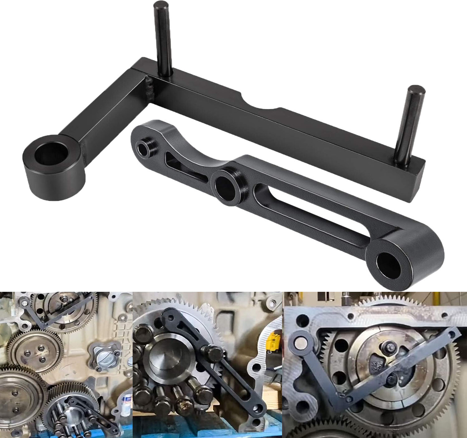 J-47487 Idler 3 Cantilever & J-48630 TDC Locating Tool Kit For Detroit DD13 DD15
