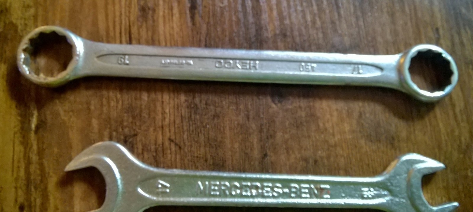 5 Mercedes-Benz Metric Wrenches Matador Heyco 19 18 17mm 14mm 13mm 11mm 10mm 8mm