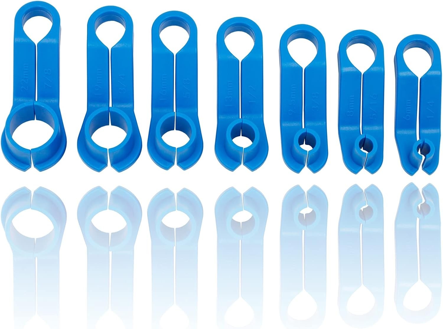 7-Pc AC Fuel Line Disconnect Tool Set – for Ford, GM, Chrysler, Mazda