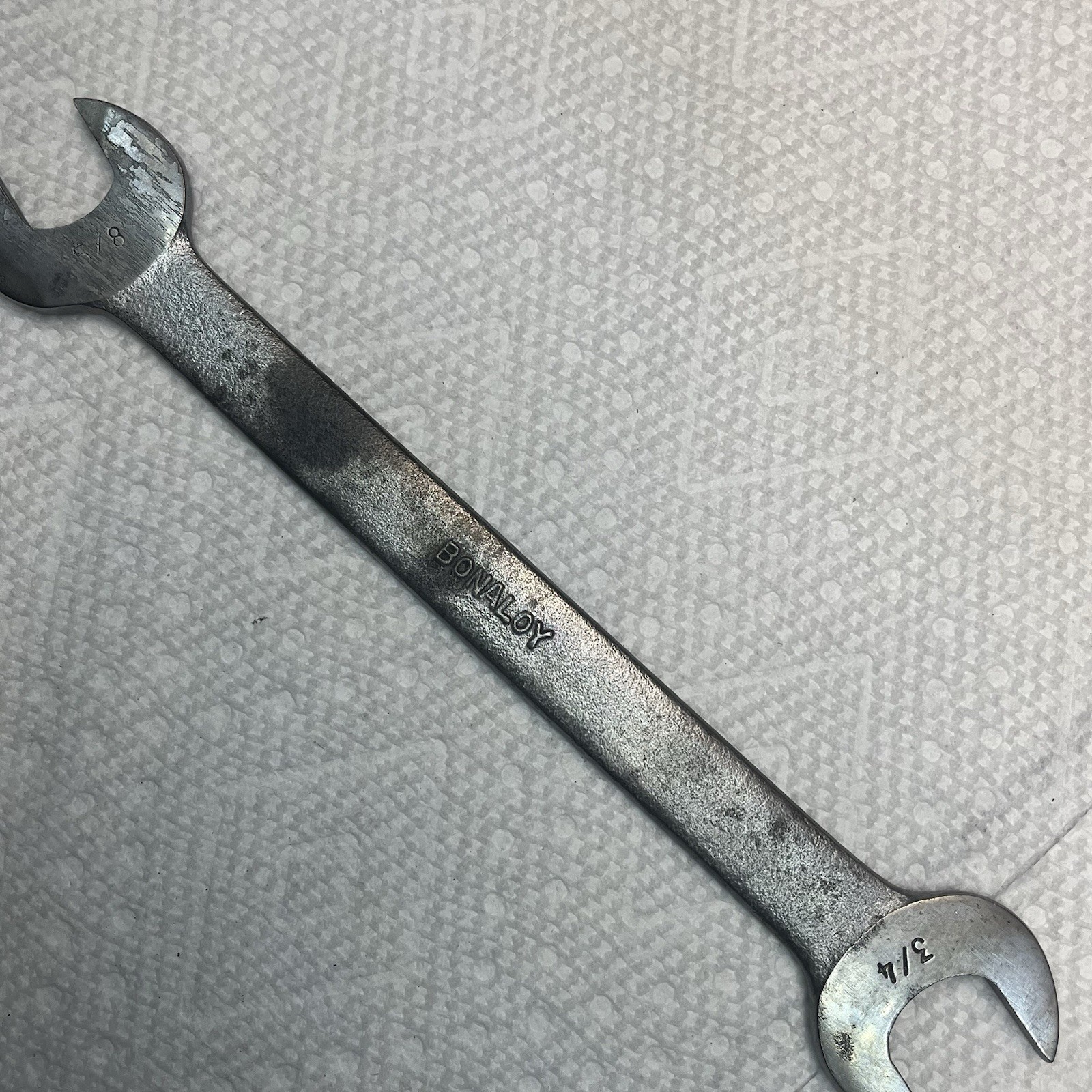 BONNEY #424A open end wrench THIN 5/8″ X 3/4″