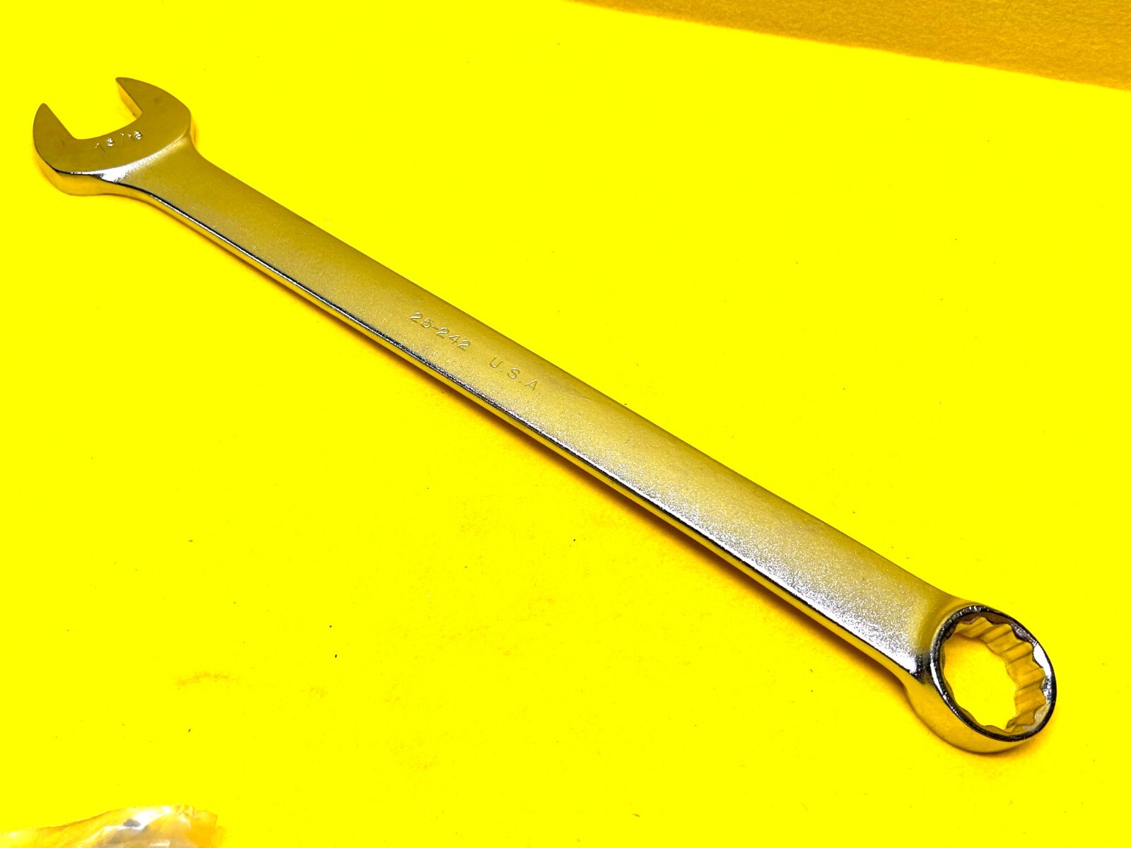 ARMSTRONG TOOLS 1-5/16″ USA 12-POINT LONG CHROME COMBINATION WRENCH 25-242 NEW