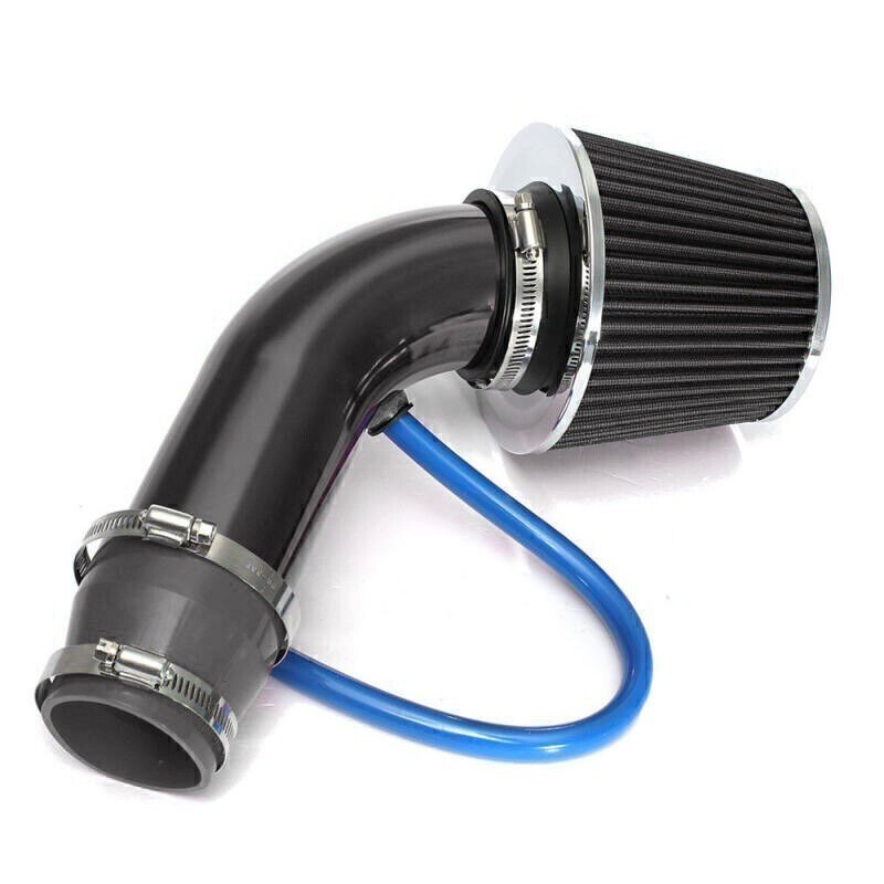3″ 76mm Car Cold Air Intake Filter Induction Kit Pipe Power Flow Hose System NEW