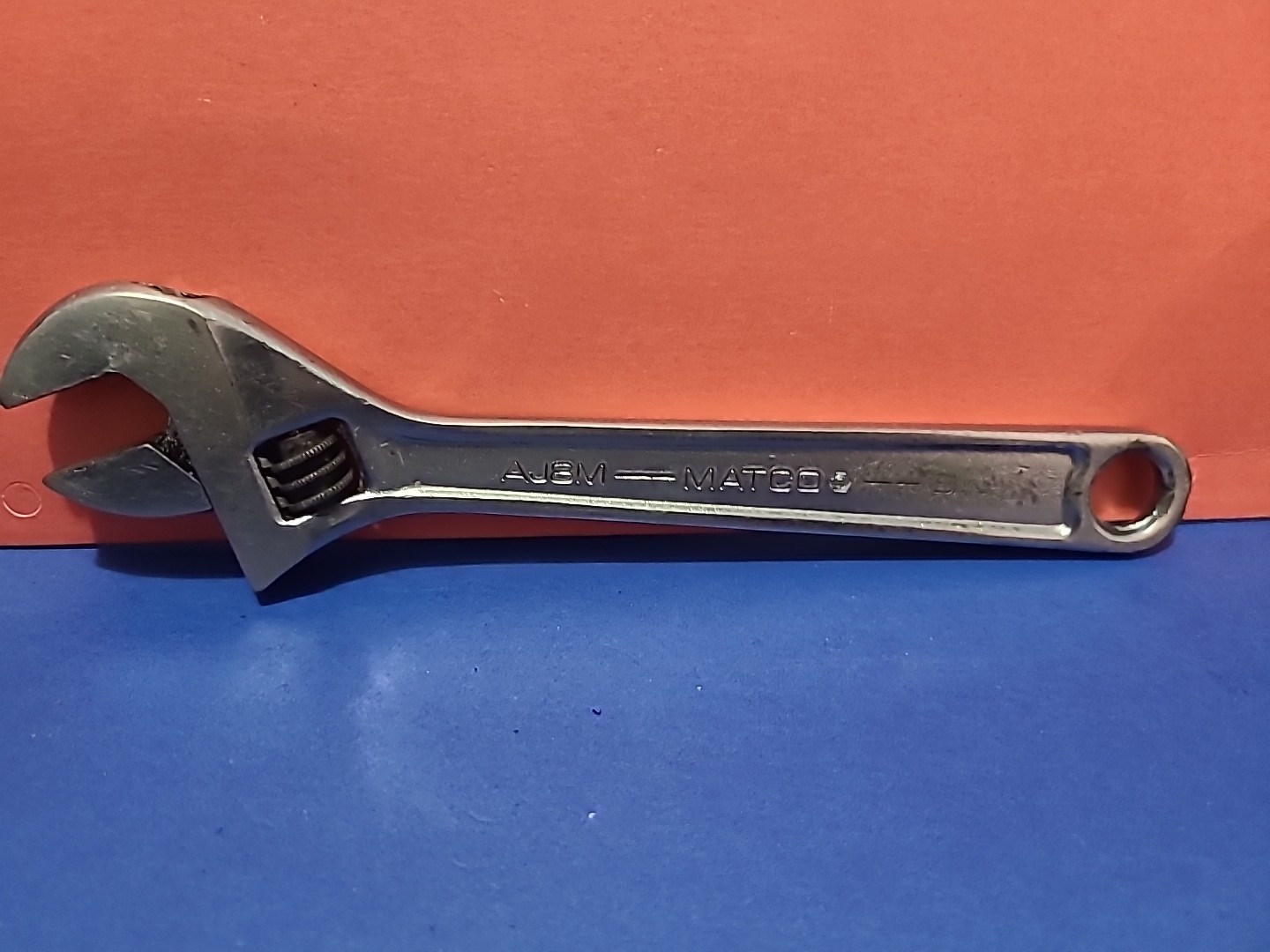 Matco Tools AJ8M 8″ Adjustable Wrench Industrial Finish