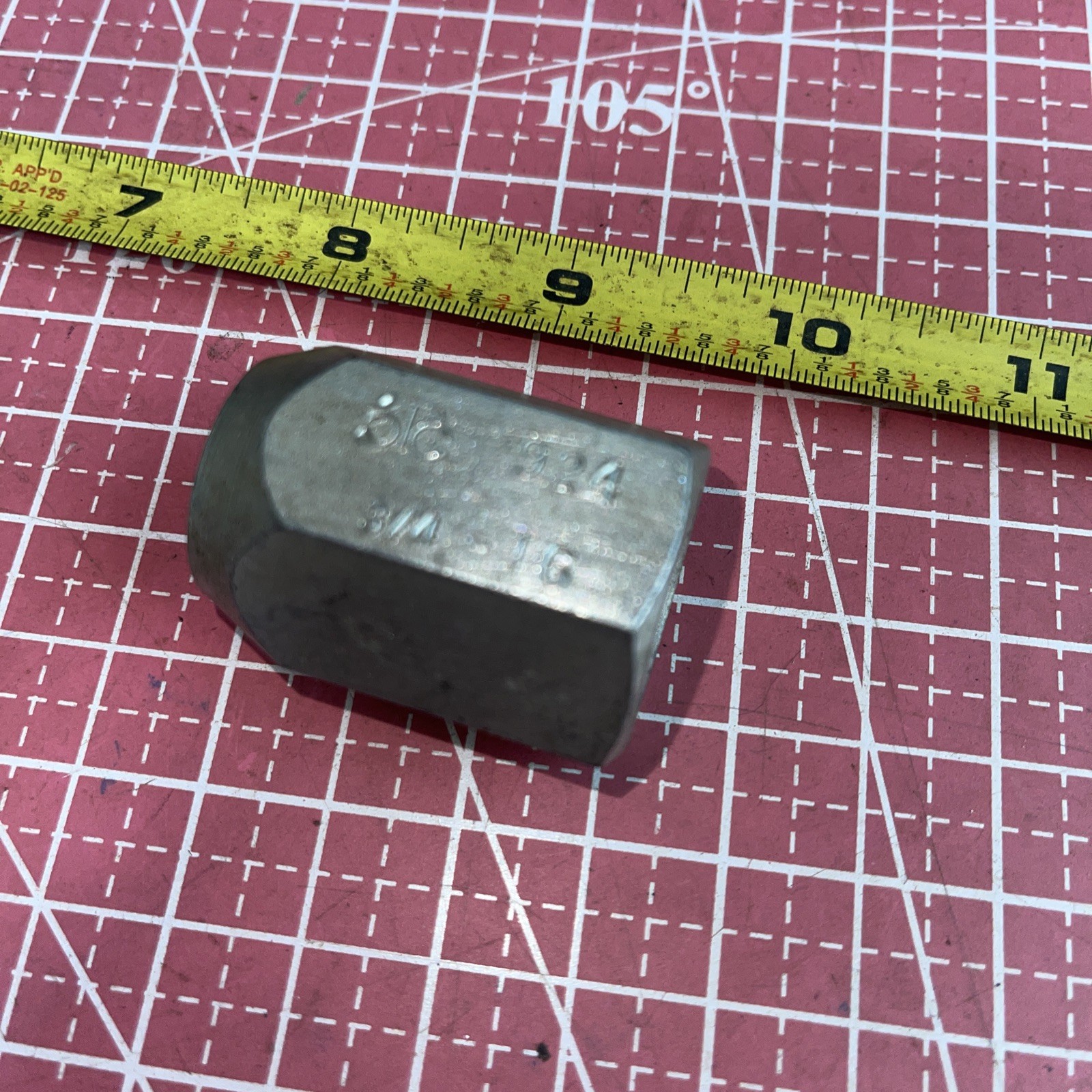 OTC USA 924 Push Pull Adapter 3/4-16 Female To 5/8-18 Female Connector Vintage