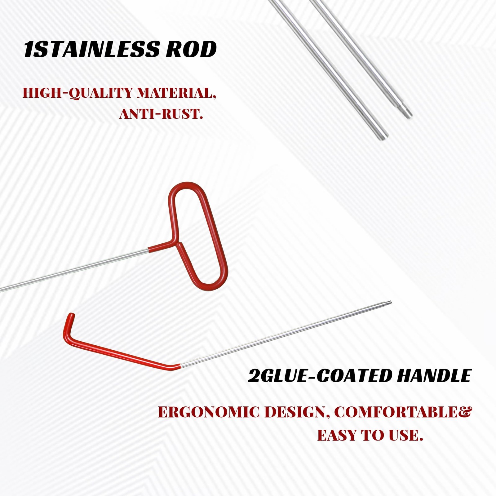 17 PCS Stainless Steel 5th Wheel Pin Puller Set with 68 JHook & Pull Hook»