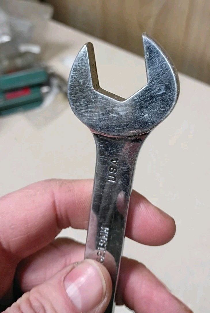 CS219MM MAC Stubby Metric 19mm Open and Box End Wrench