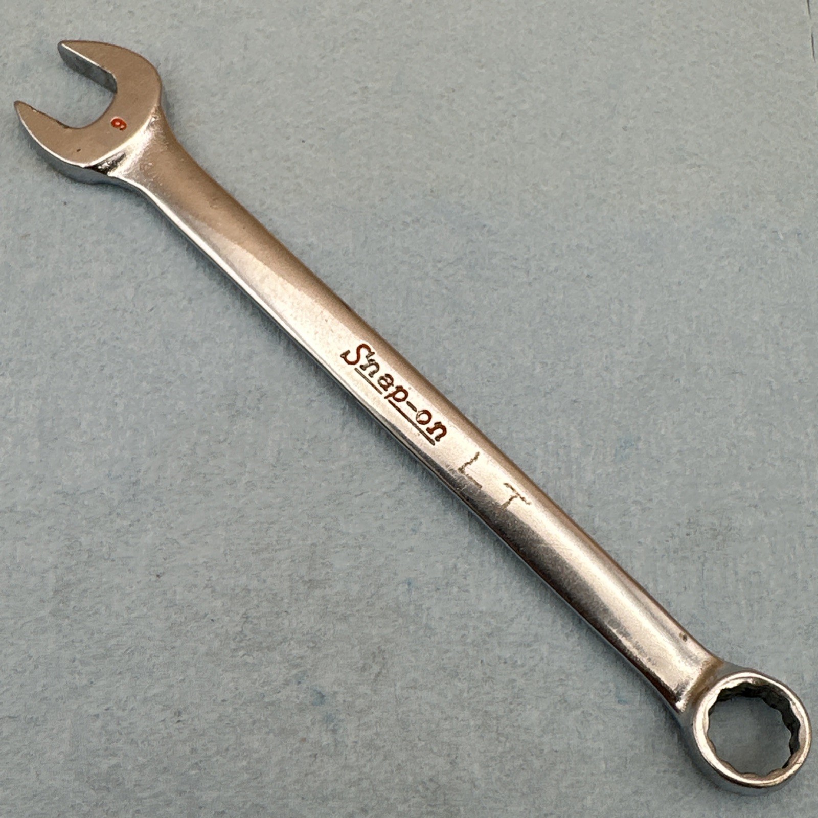 Vintage Snap On 9mm 12 Point Combination Wrench OEXM9 USA