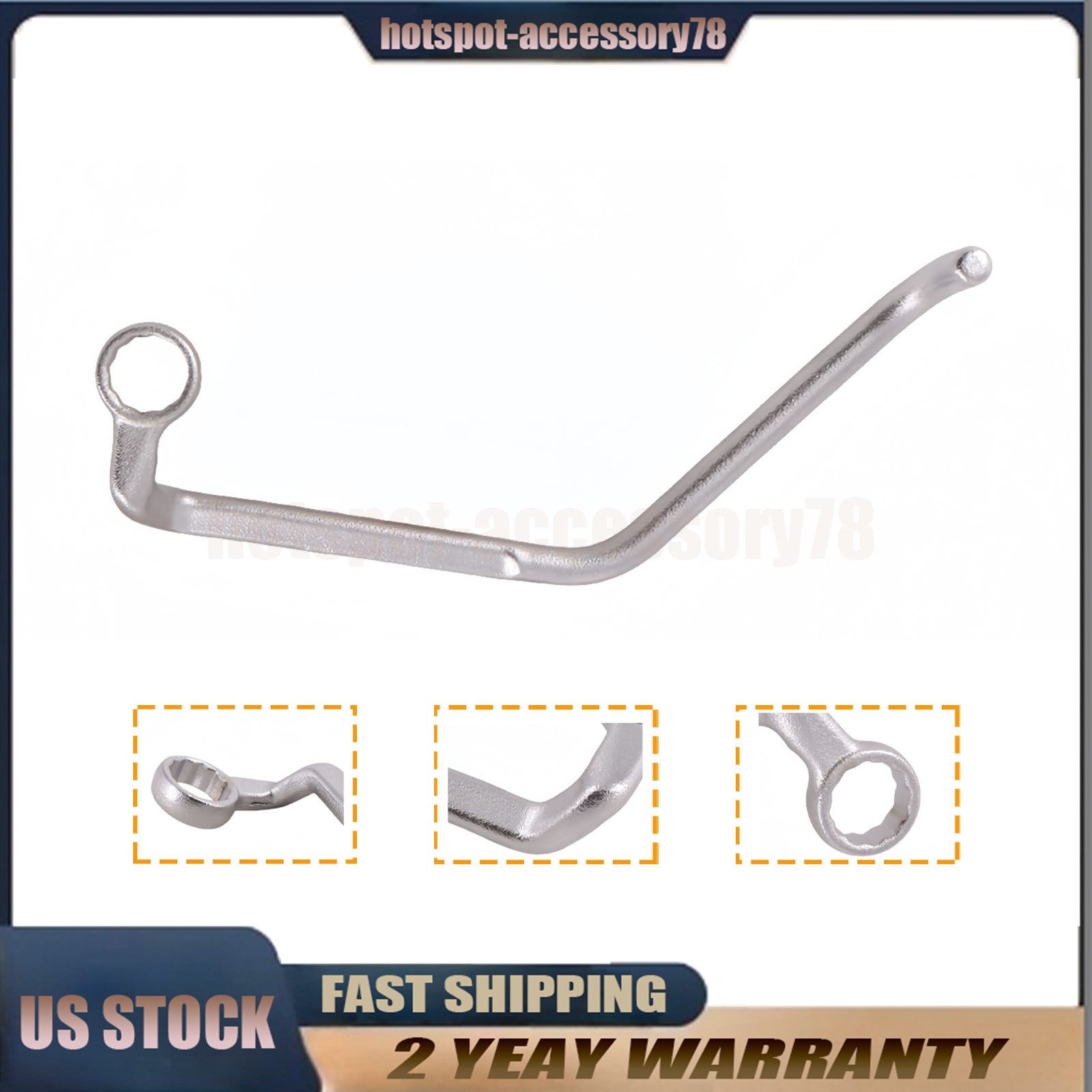 For John Deere Tractors Starter Motor Wrench 9/16″ Back Bolt JDE80 US Stock