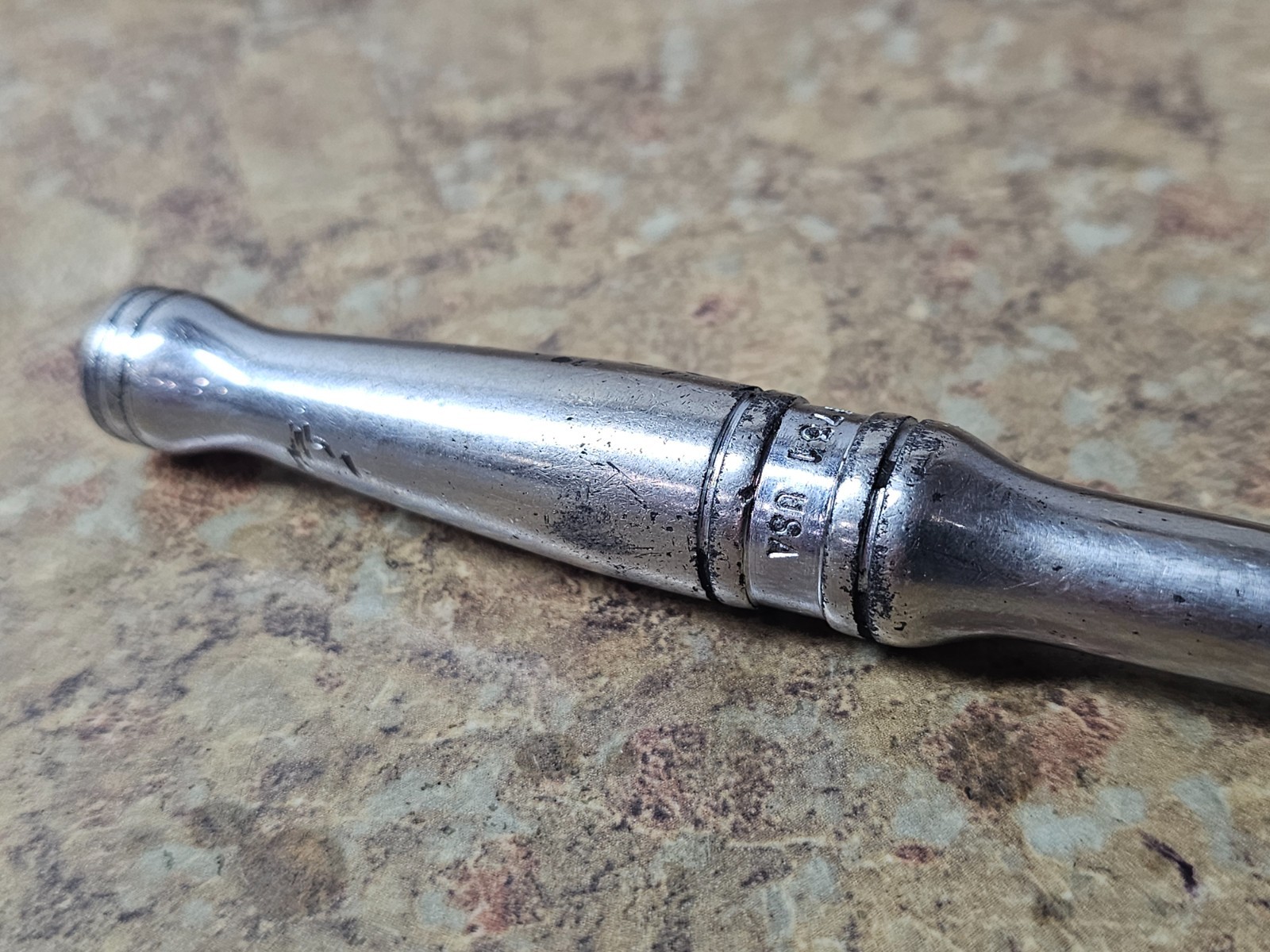 Snap On F731 Long Handle Ratchet Flex Head 3/8″ Drive Vintage Pre-owned