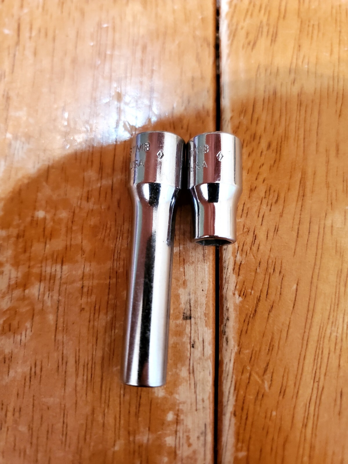 Snap On 1/4 Drive 1/4 6PT Shallow Deep Sockets Lot Of 2