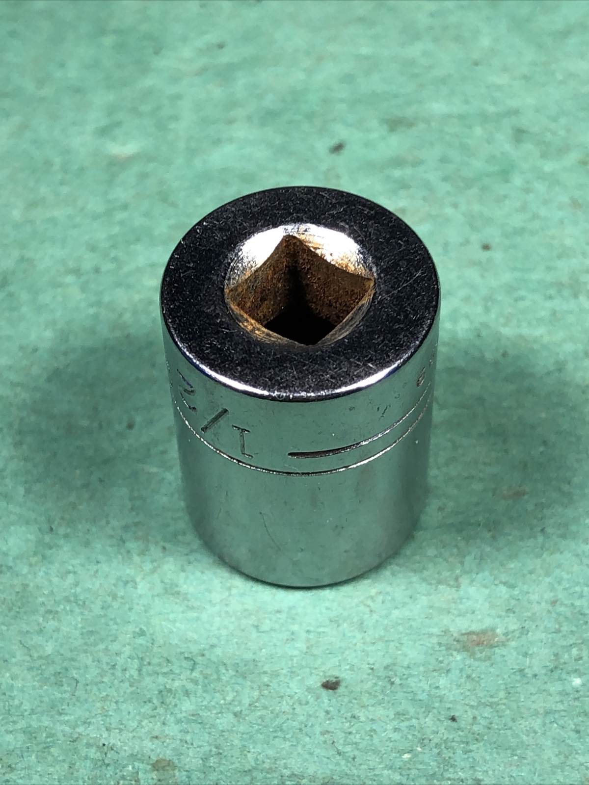 Vintage Craftsman | 1/2″ 6-Point 1/4″ Drive Socket | 43499 | -V- Series | USA