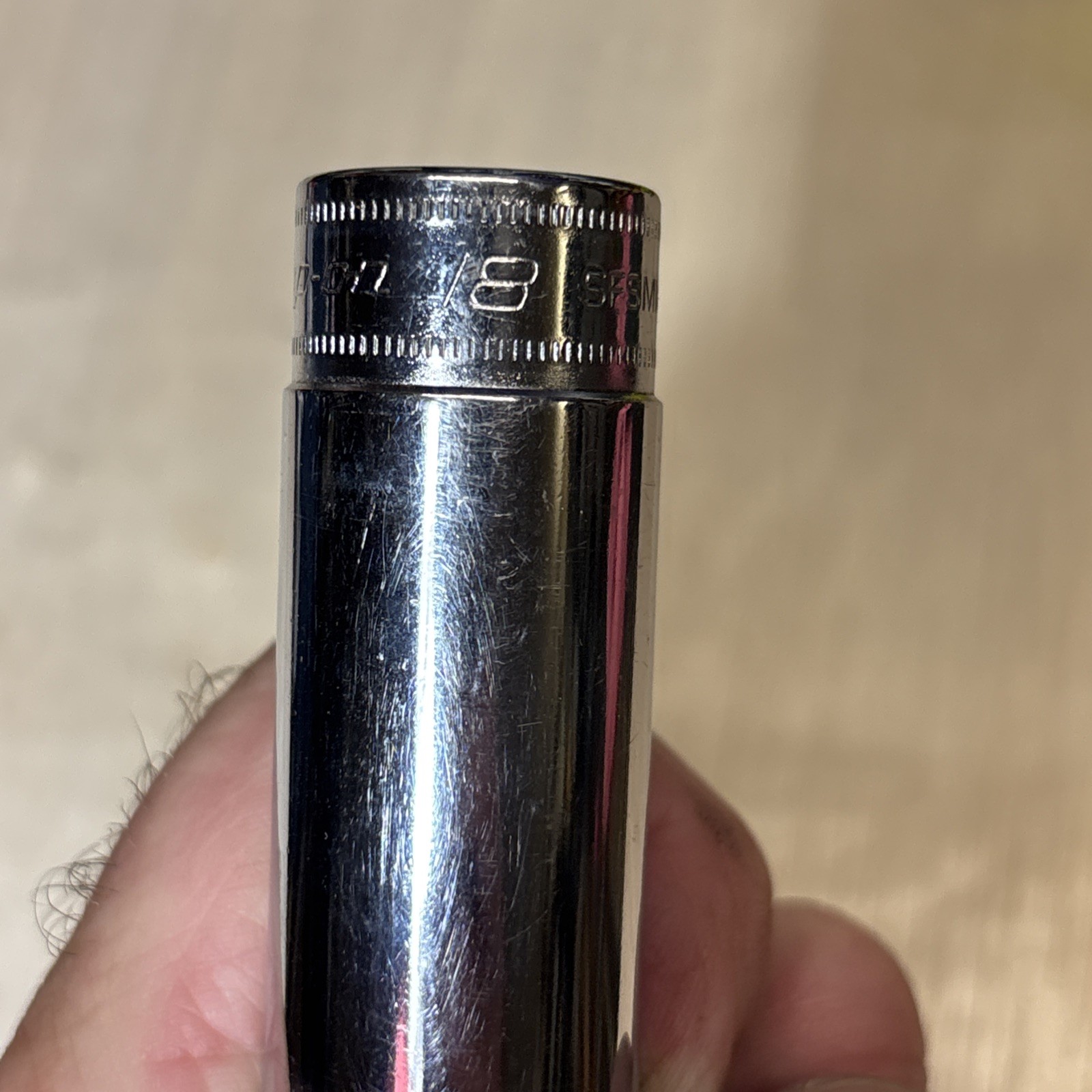 *NEW* Snap On Tools SFSM18 – 18mm 3/8″ Dr 6-Point Metric Deep Socket FREE SHIP