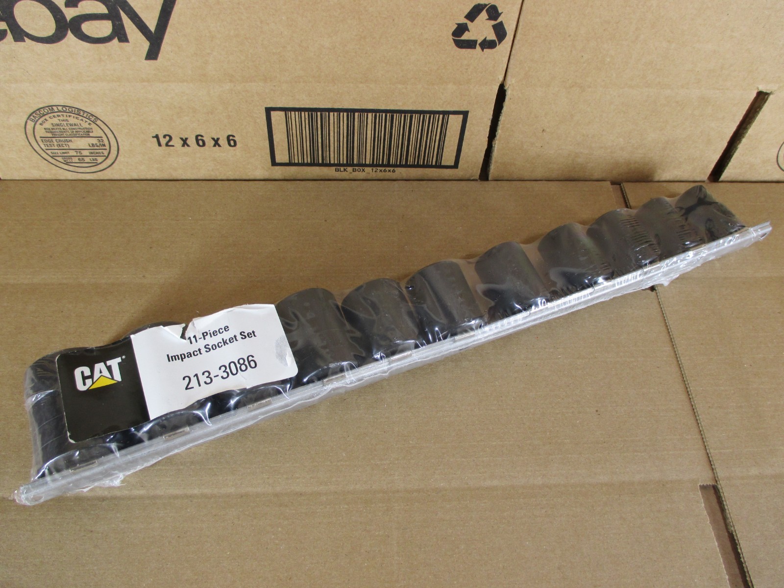 CAT by Snap-On 1/2″ Drive 11pc Shallow SAE 6pt Impact Socket Set 1/2″-1 1/8″ NEW