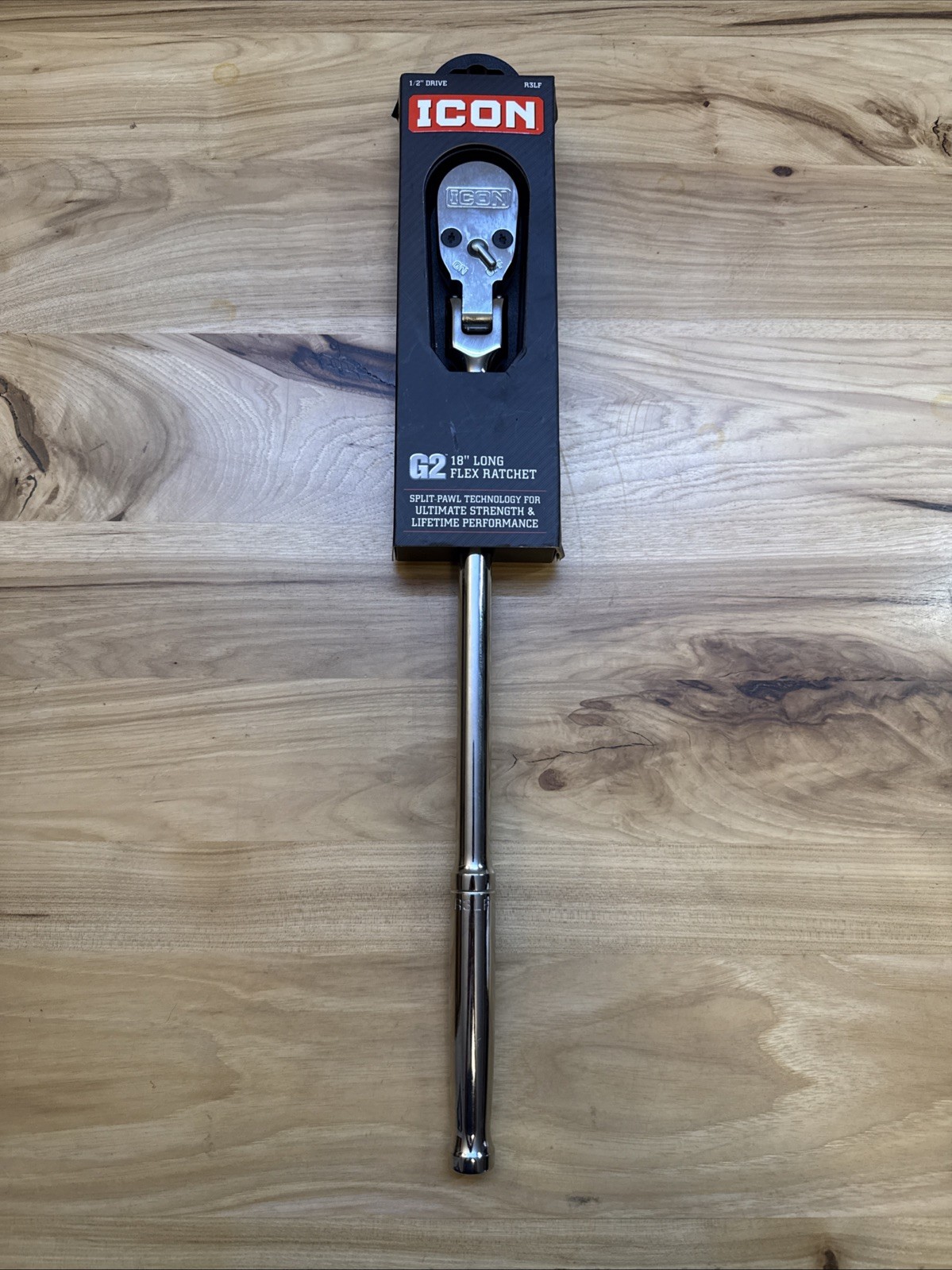 NEW ITEM ICON G2 1/2 in. Drive, 18 in. Long-Reach Flex Ratchet R3LF 70423