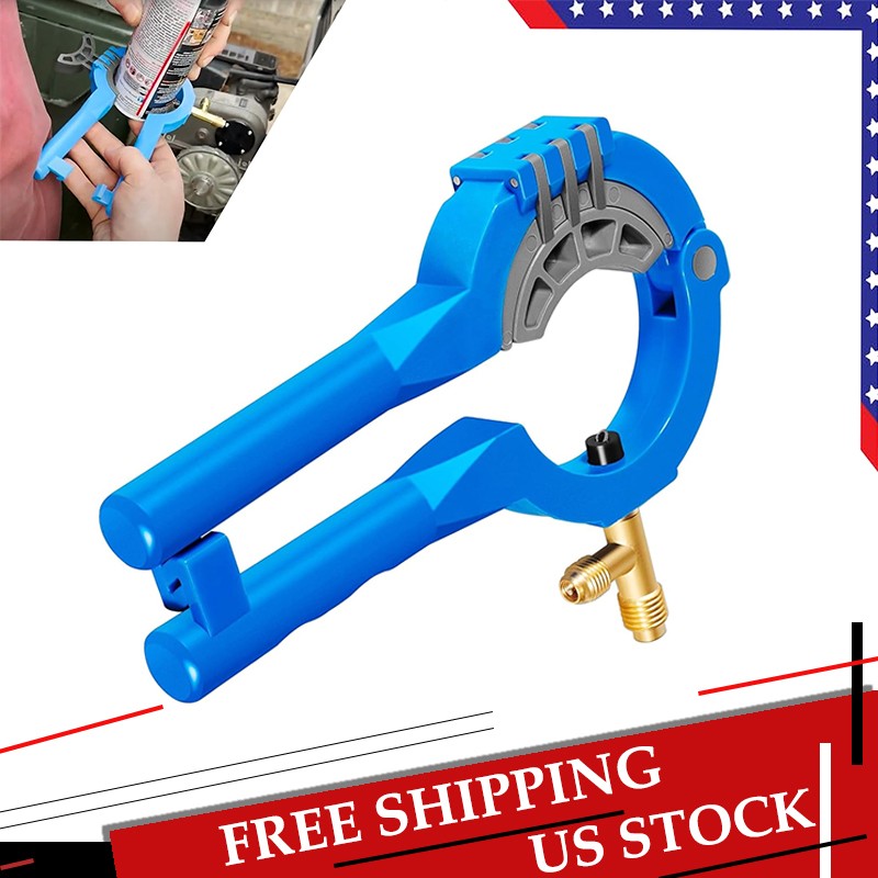 10102 Side Can Tap for R12 &R134A Refrigerant,Oil or Additive Multiple Can Sizes