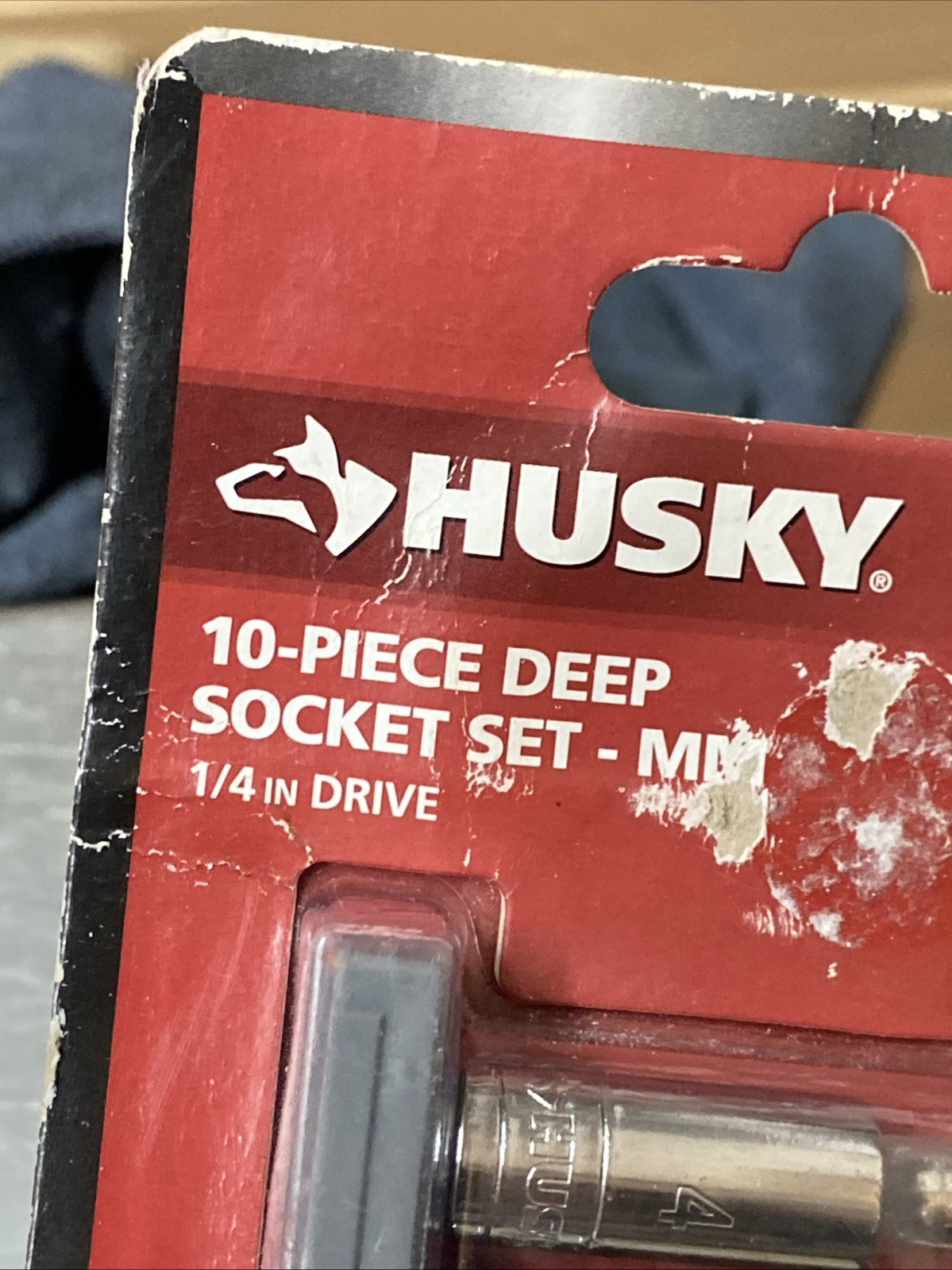 Husky1/4 in. Drive Deep Metric Socket Set (10-Piece)