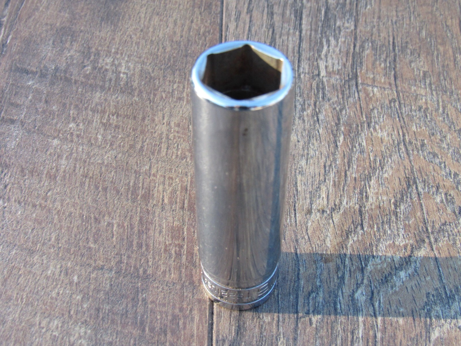 SNAP ON TS221 11/16″ 1/2″ DRIVE SAE 6 POINT DEEP CHROME SOCKET SHIPS FREE 11/16
